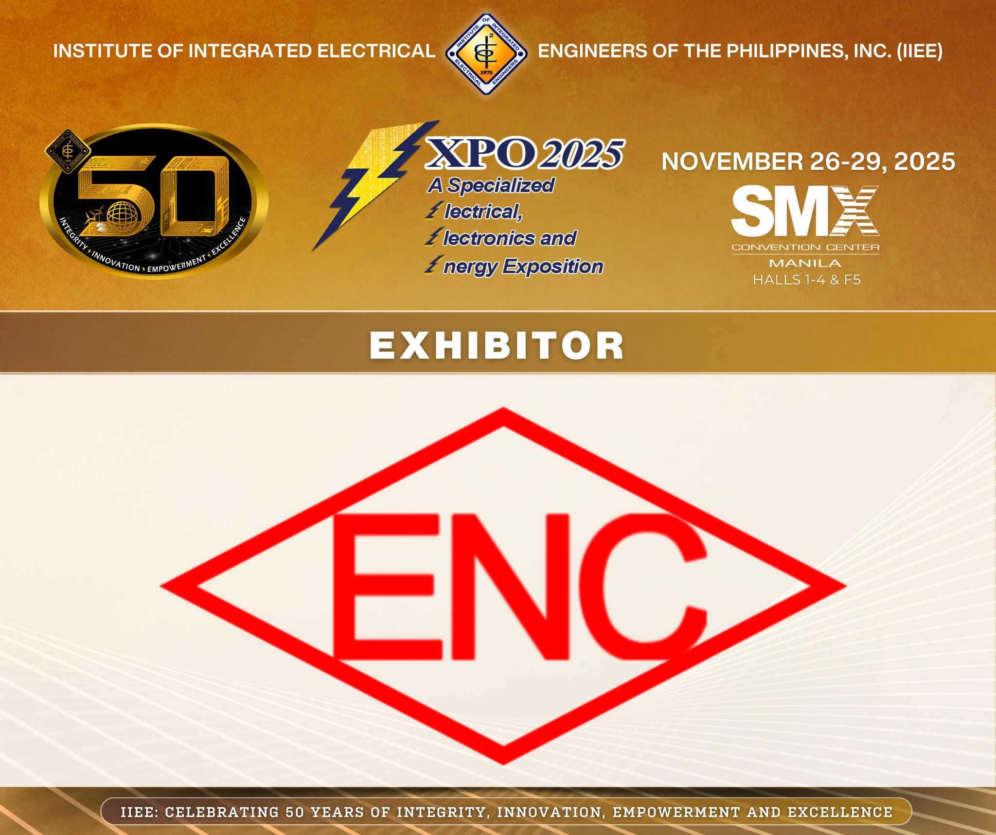 IIEE 3E XPO - In celebration of IIEE's GOLDEN YEAR We... | Facebook