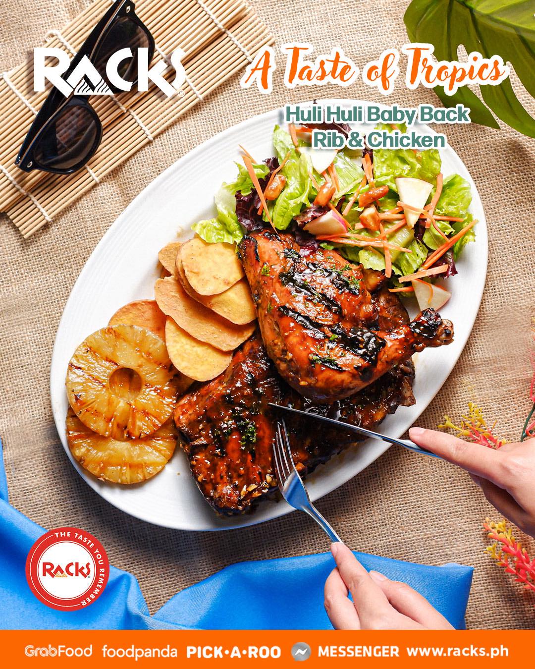 RACKS - Turn up the grill, cool down beat! The Huli Huli Rib & Chicken ...