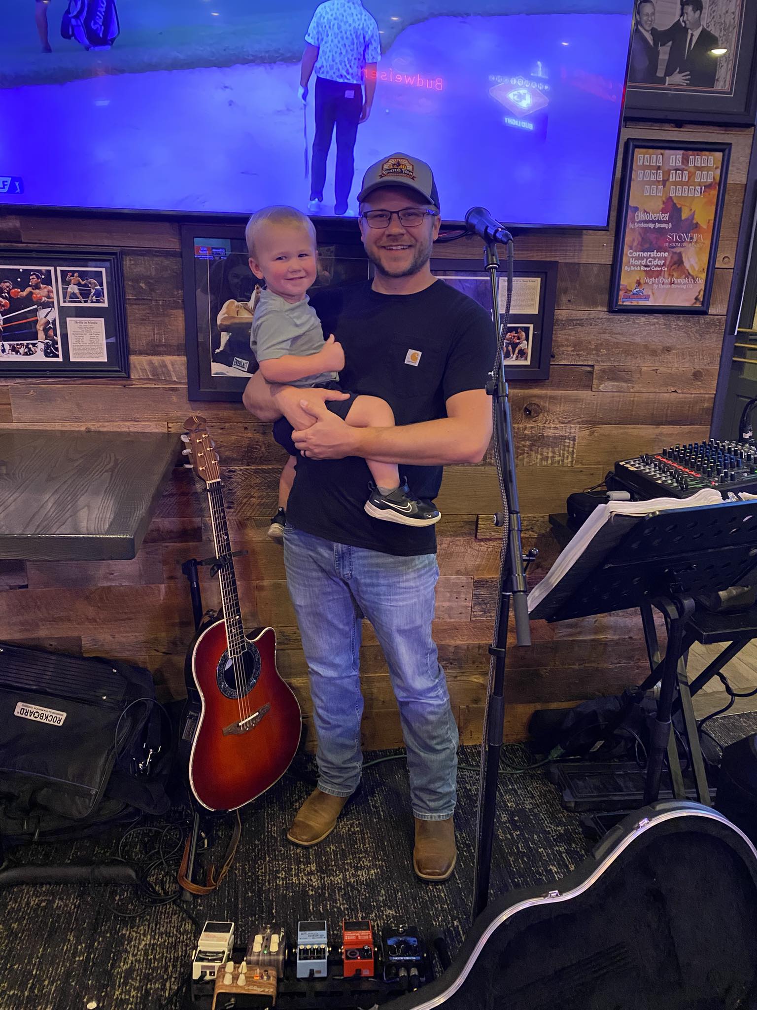 Michael - Setup at Syberg's in Wentzville to play from 6:30-10:30 ...