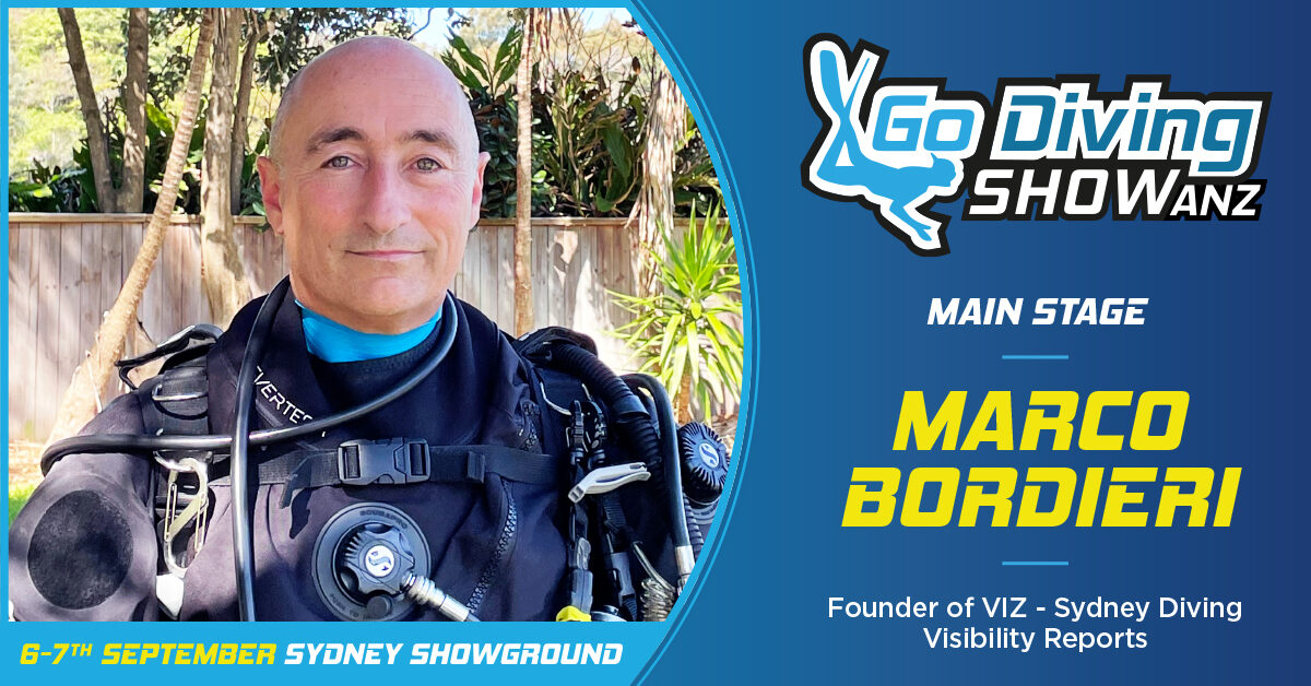 Go Diving Show - VIZ founder Marco Bordieri discusses... | Facebook