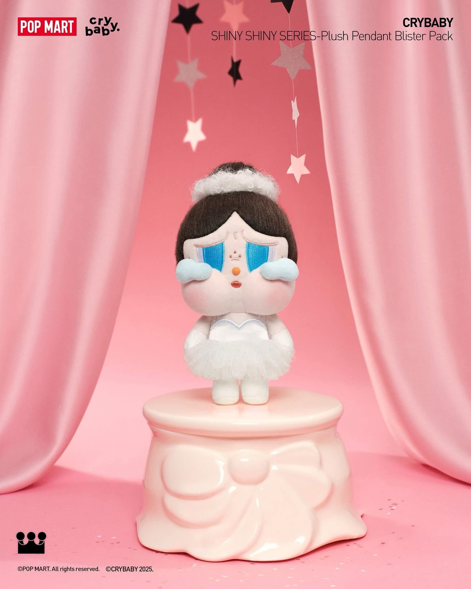 Pop MART CRYBABY Sunset Concert Series-Plush Pendant Blind Box🌺ฉ่ำๆ