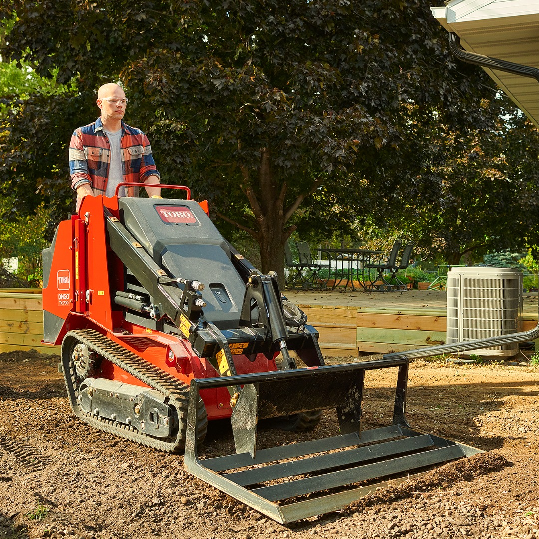 Toro - Level the playing field—literally—with the Dingo leveler ...