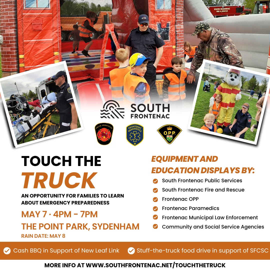 🚚 Touch the Truck 2025! 🚚 A... - South Frontenac Township | Facebook