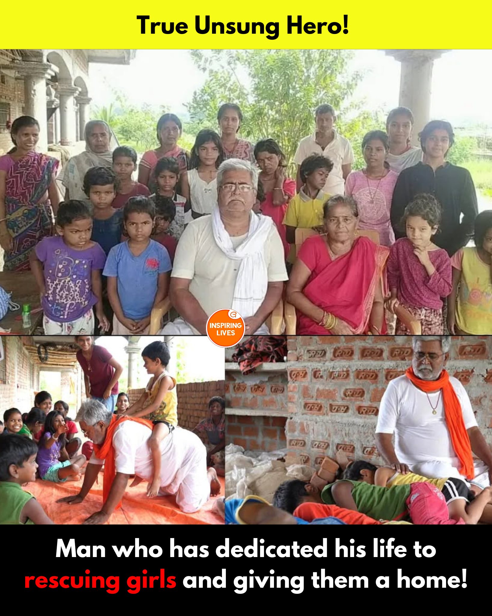 Inspiring - Meet Hare Ram Pandey, a true unsung hero from India! Mr ...