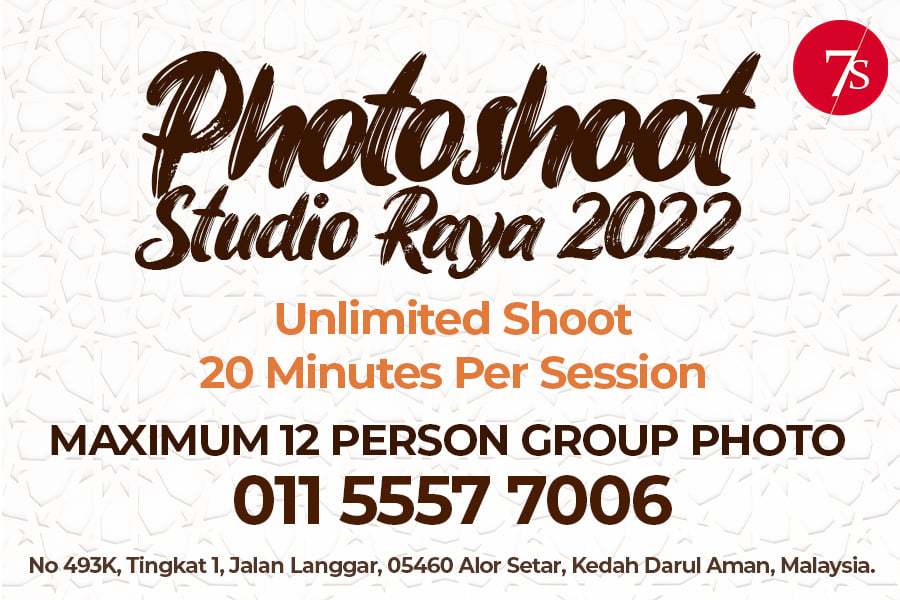 Raya tahun ni mesti kena Photoshoot... - Seven Shutter Studio | Facebook