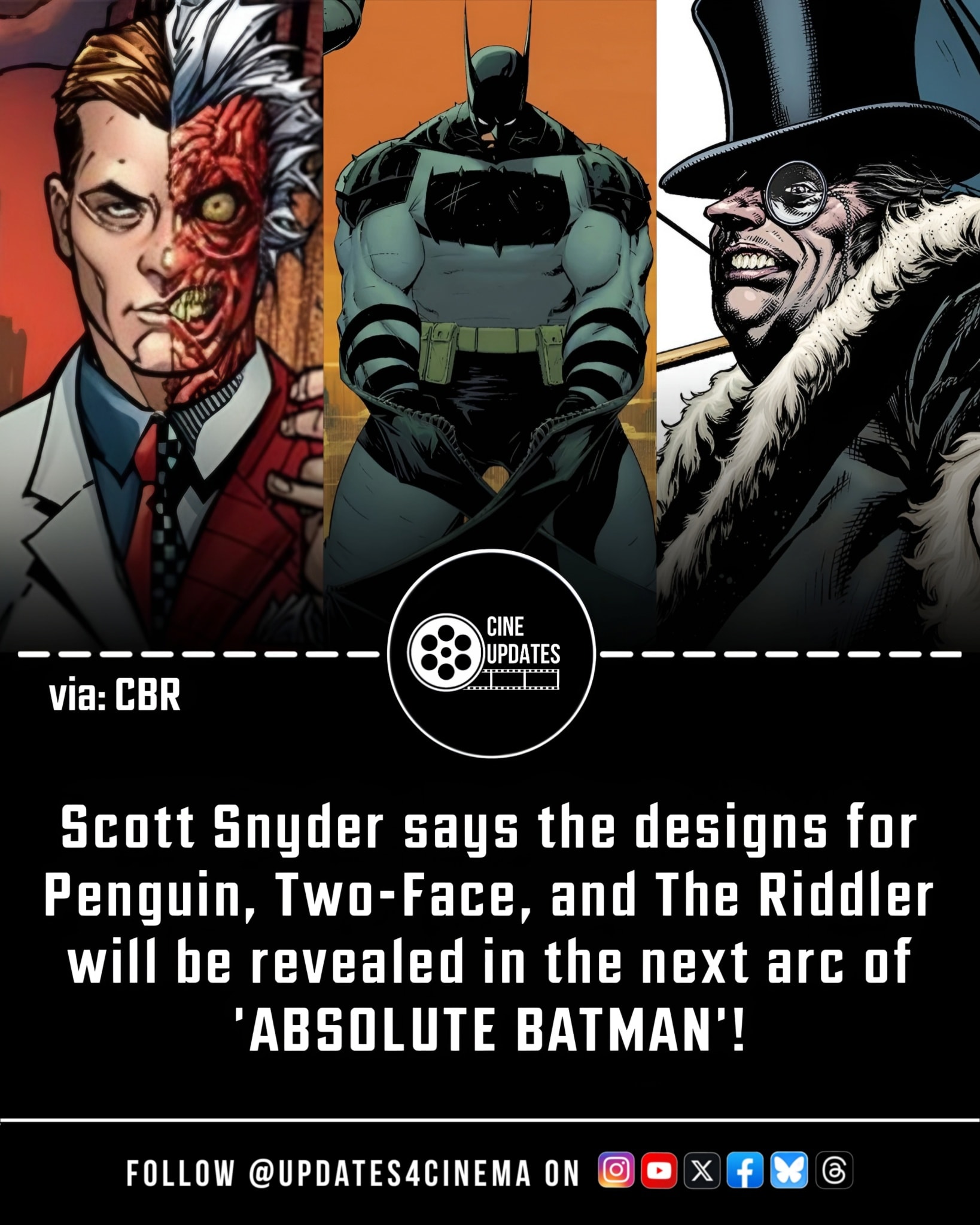 First look at Absolute Penguin and Absolute Two-Face in the