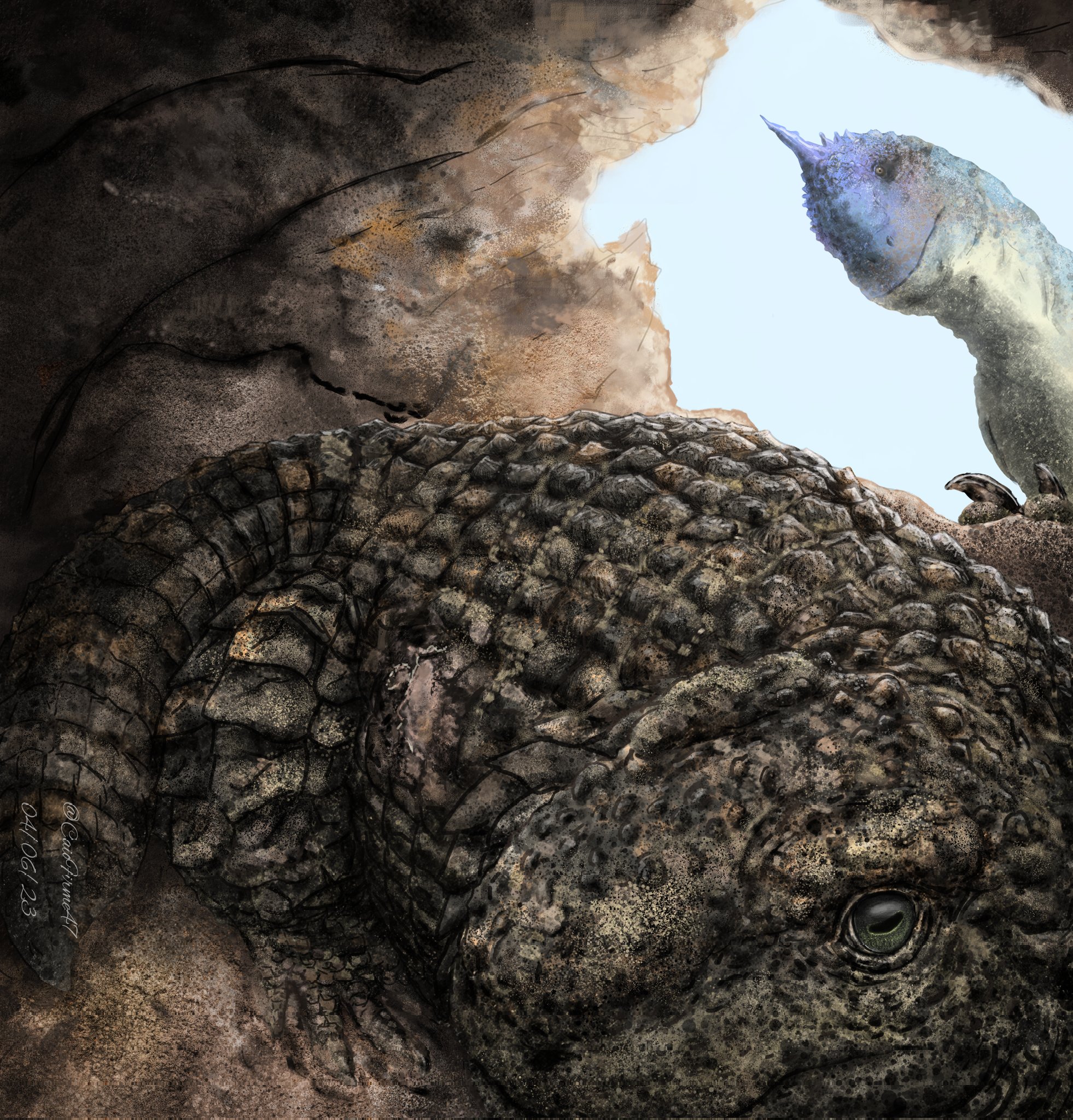 The Paleo - Simosuchus and Majungasaurus by Sr.Prime | Facebook