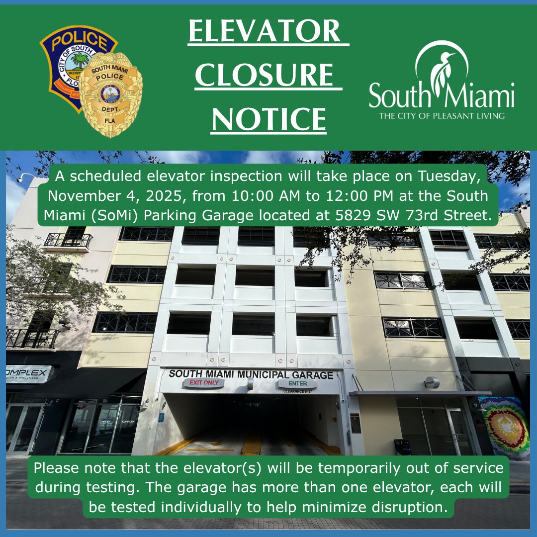 City - 🚧 NOTICE: Scheduled Elevator Inspection 🚧 A scheduled elevator ...