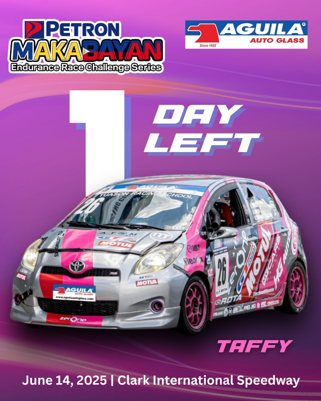 Aguila - 1 DAY TO GO! 🏁 