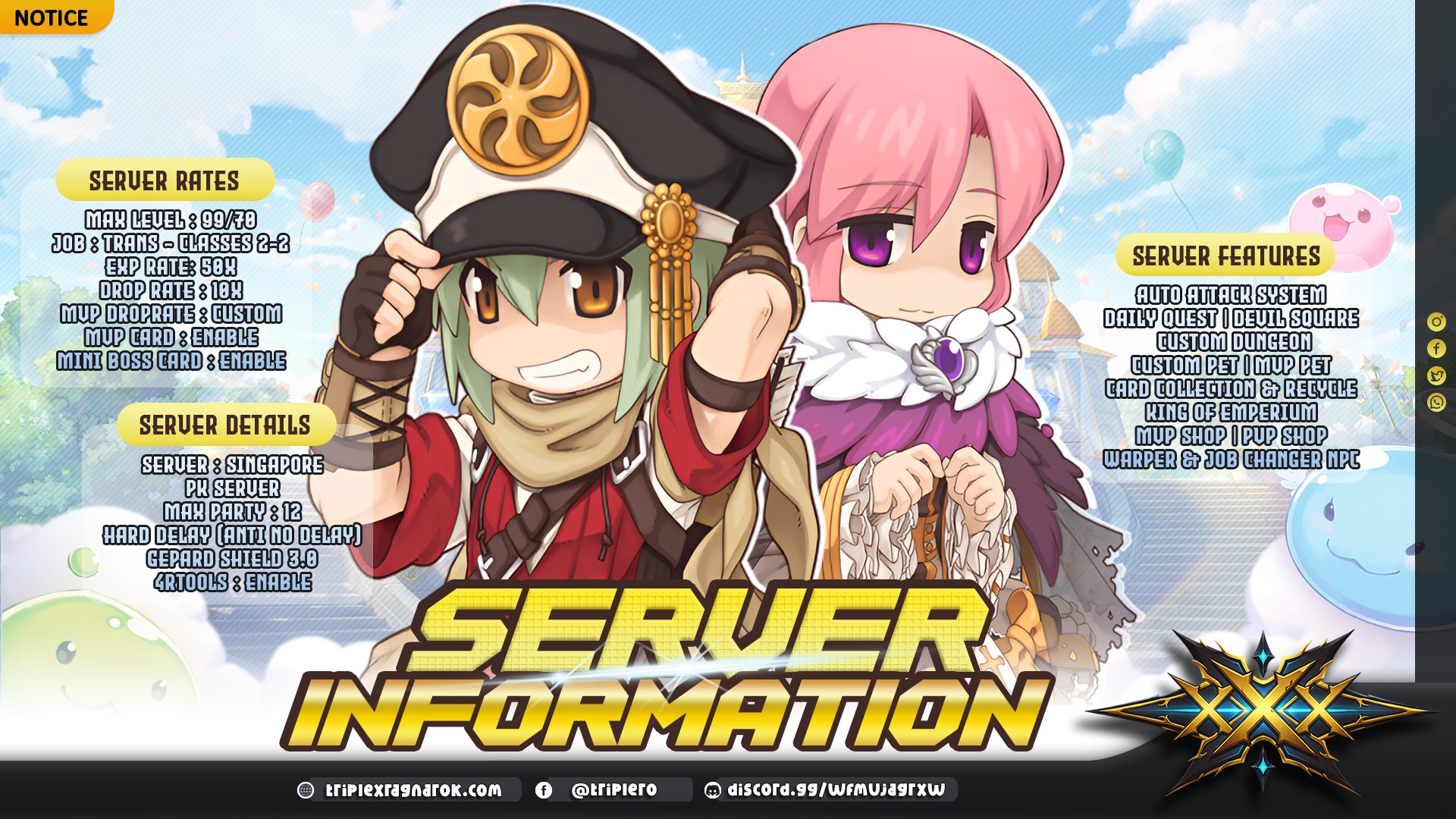 International Ragnarok Advertising | TRIPLE X RAGNAROK ONLINE | Facebook