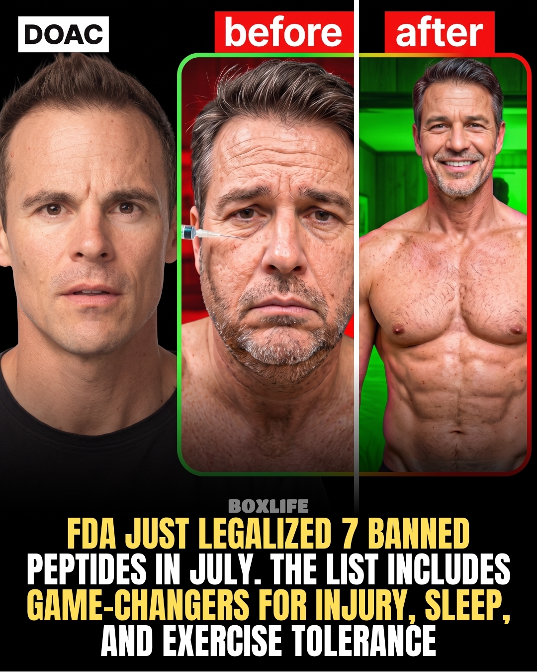 ipamorelin banned Two years after a controversial ban, peptides are suddenly dominating health conversations—and the FDA just announced plans to legalize 7 of them in July. Dr. Matthew Binnicker reveals which peptides actually work HSA/FSA-LMN