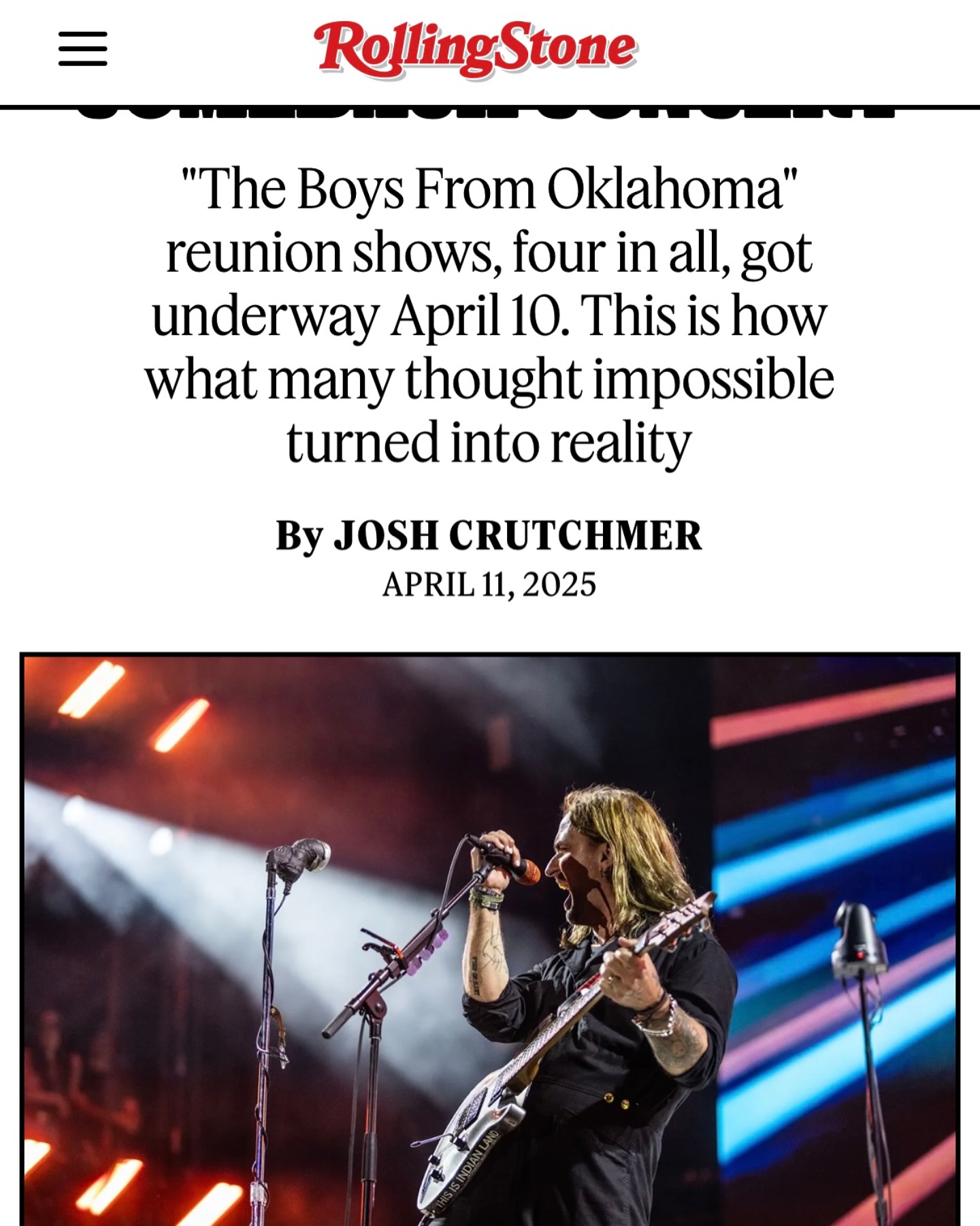 Eskimo - The Boys from Oklahoma show is more than a concert – it’s a ...