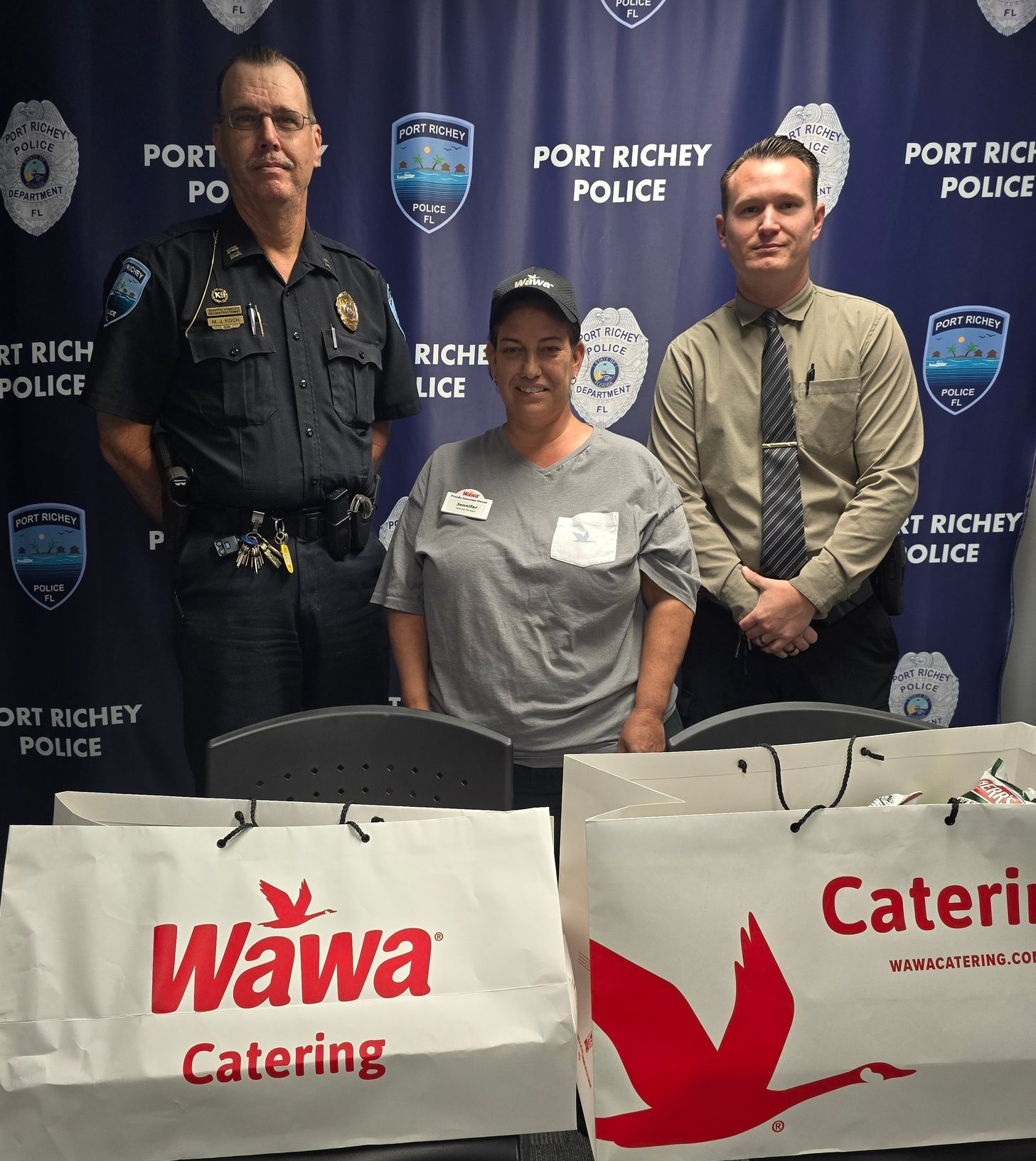 Port - The Port Richey Police Department is grateful for Wawa store ...