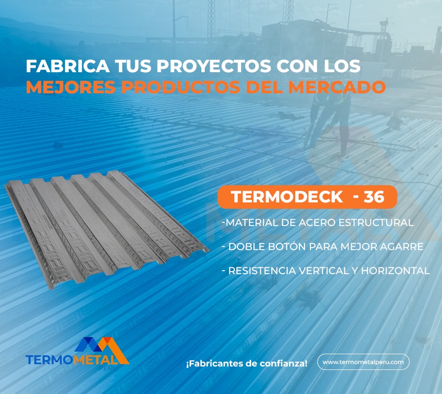 Termometal Perú - 🏪👍¿Necesitas un material ideal para tus...