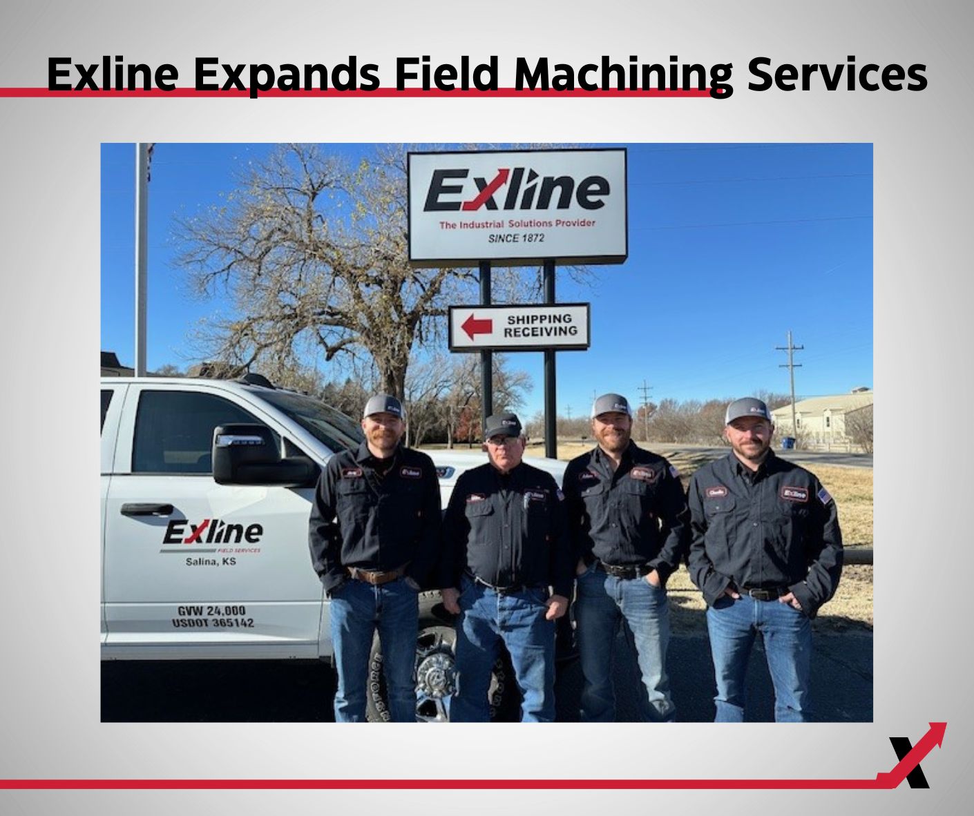 Exline Inc., based in Salina, KS, is expanding its Field Machining