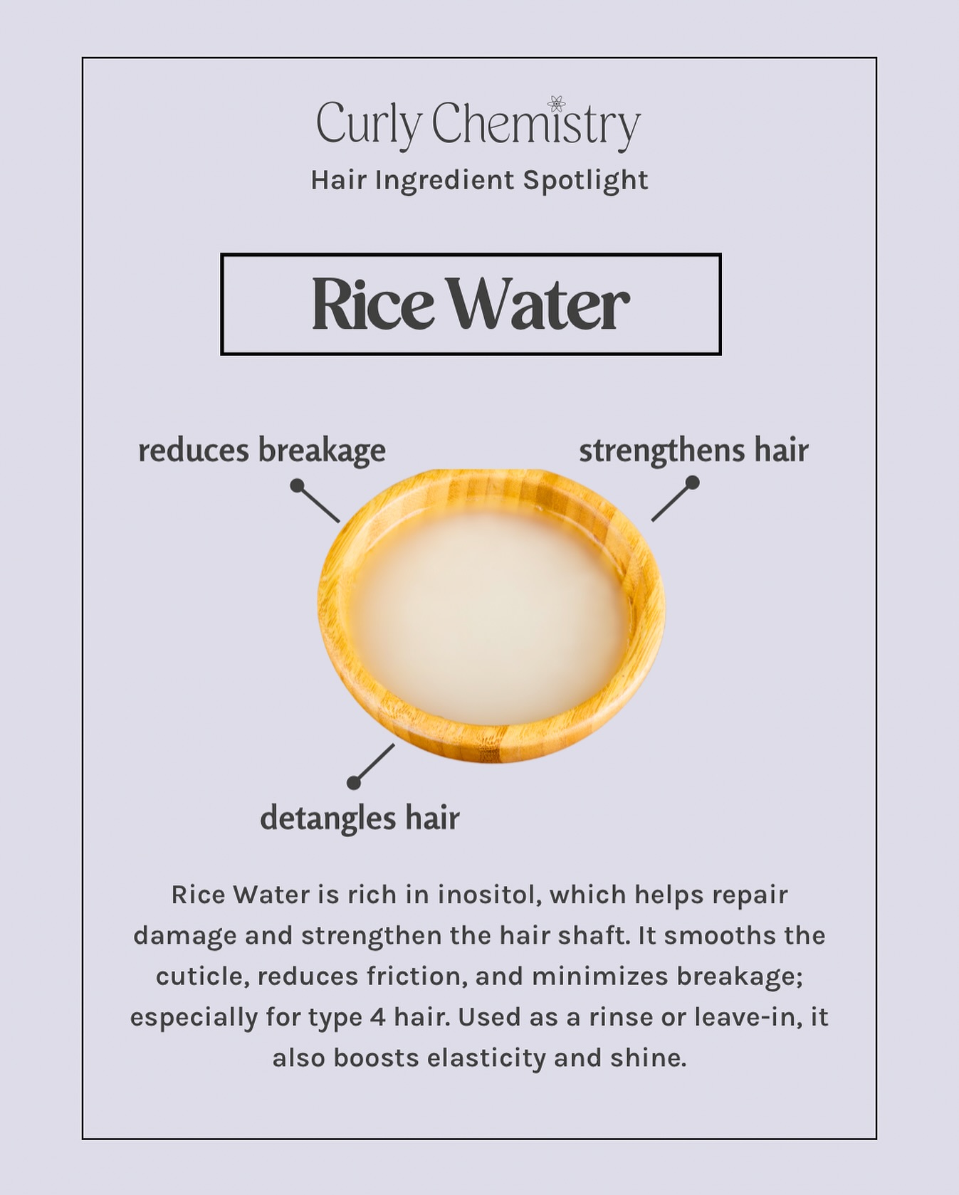 Curly - Rice water is packed with inositol, a powerful nutrient that ...