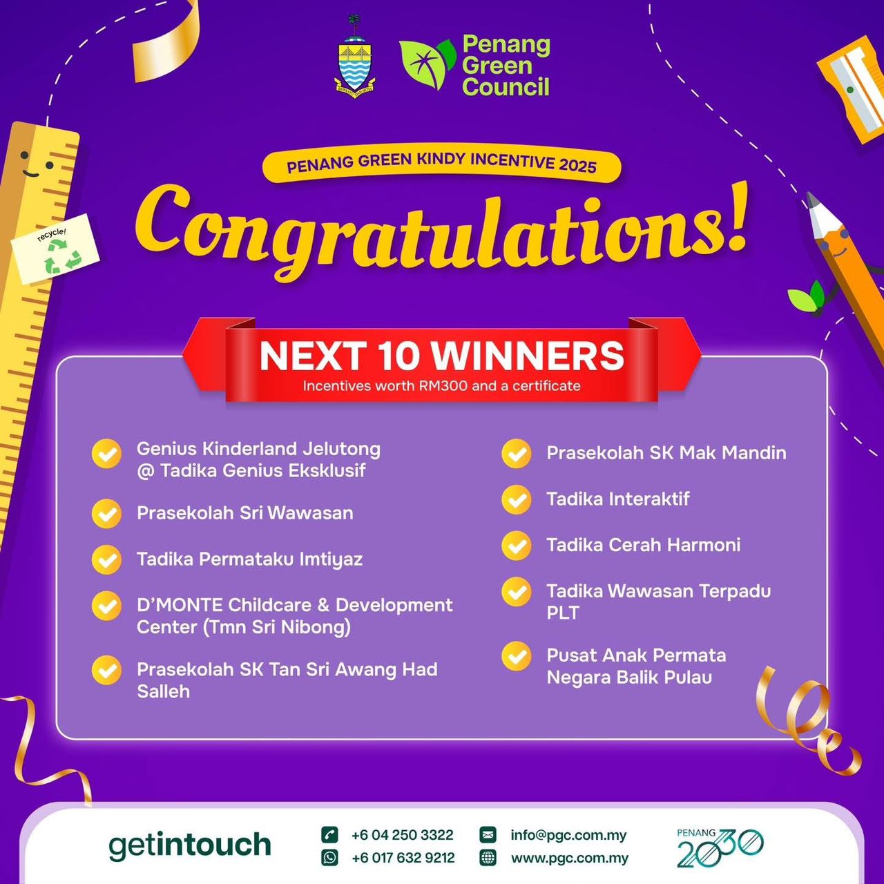 Program - Tahniah PAPN Balik Pulau, Pulau Pinang di atas pencapaian ...