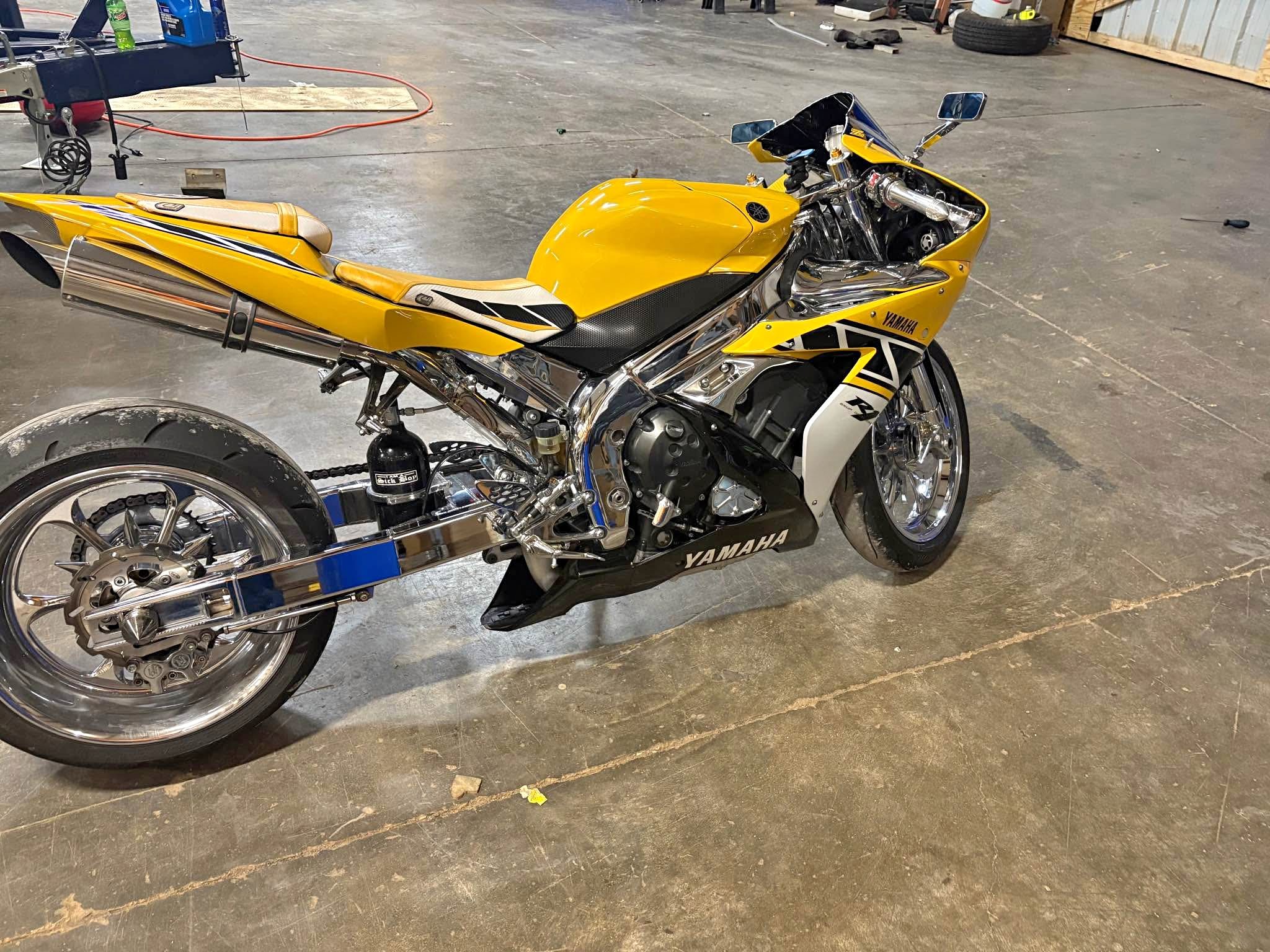 2005 Yamaha R1 Stretched w/ Nitrous - Motorcycles & Scooters ...