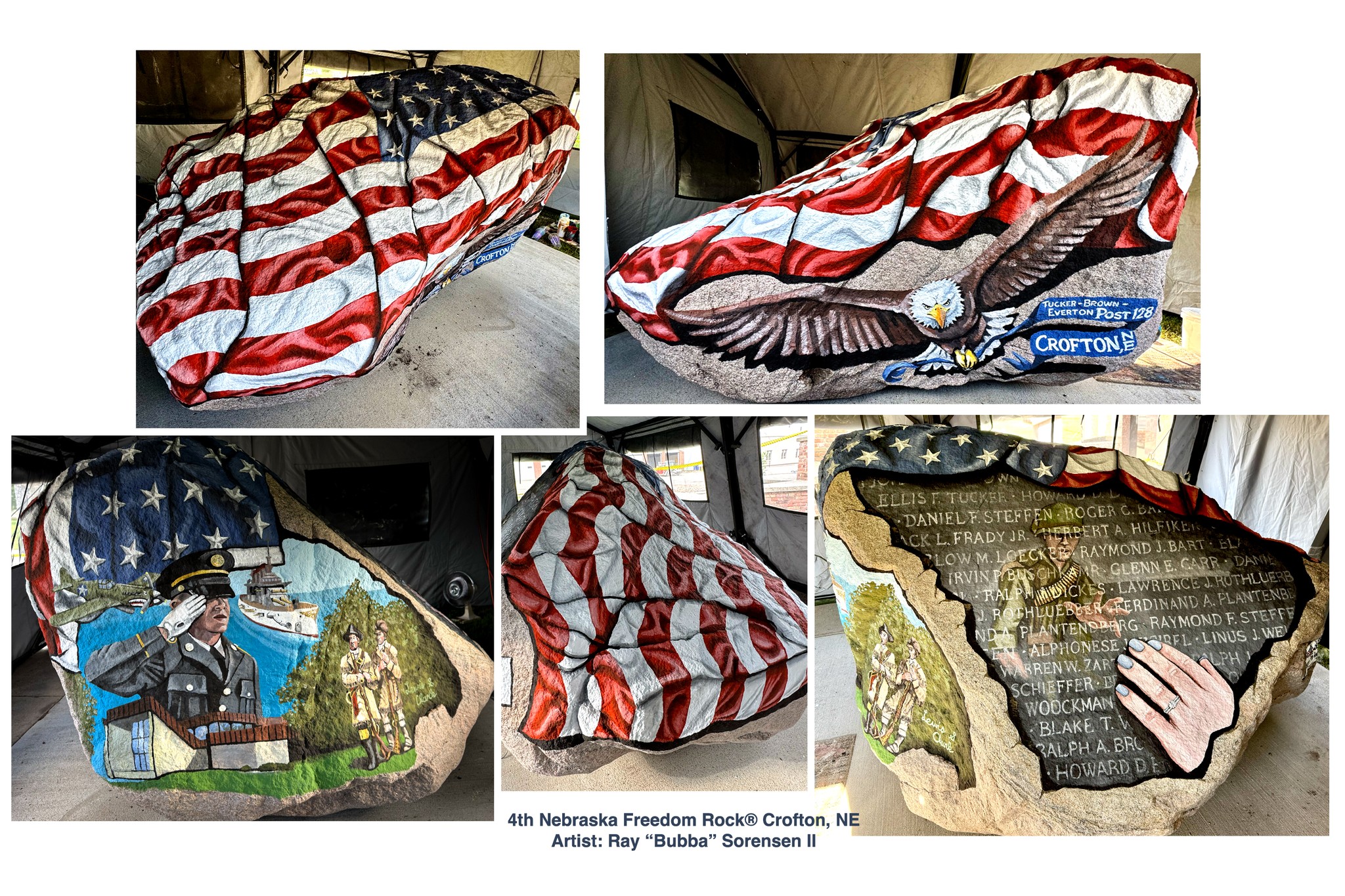 The Freedom - 🇺🇸 The 4th Nebraska Freedom Rock® in Crofton, NE is done ...