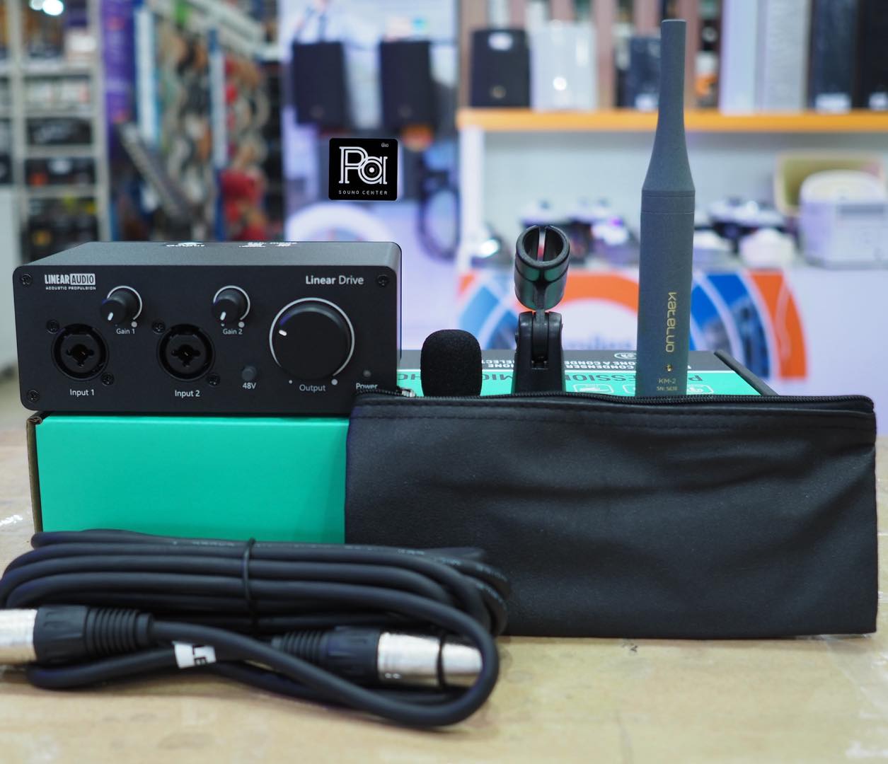 PA - ของเล่นใหม่ เข้ามาอีกรอบแล้ว!! LINEAR RTA AUDIO INTERFACE SET KM-2 ...