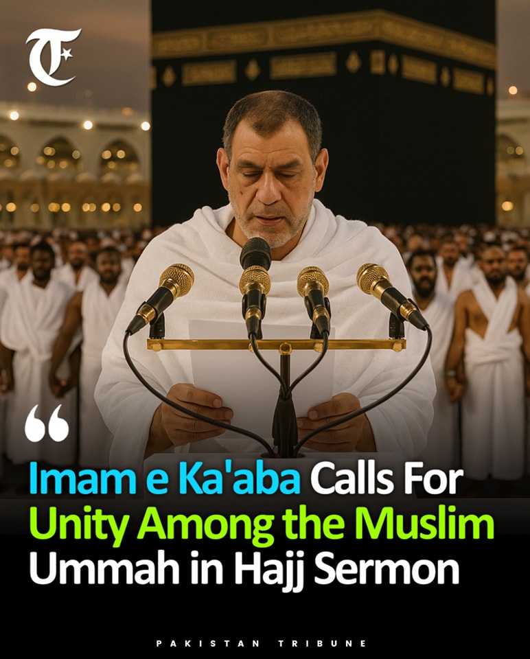 Pakistan - During the annual Hajj sermon at Masjid al-Haram, Imam-e-Ka ...