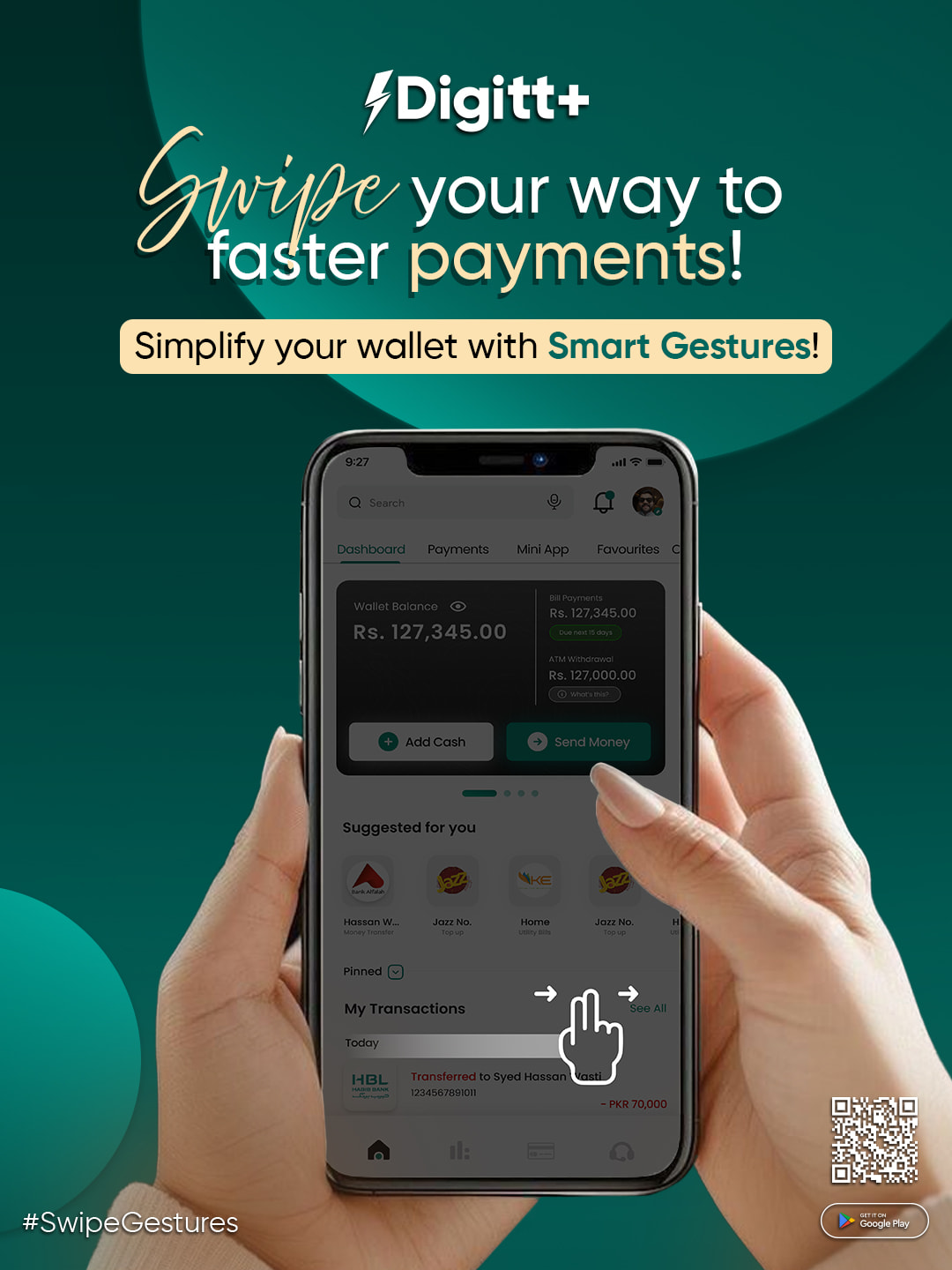 Digitt Plus - No taps, no delays — just swipe and pay in... | Facebook