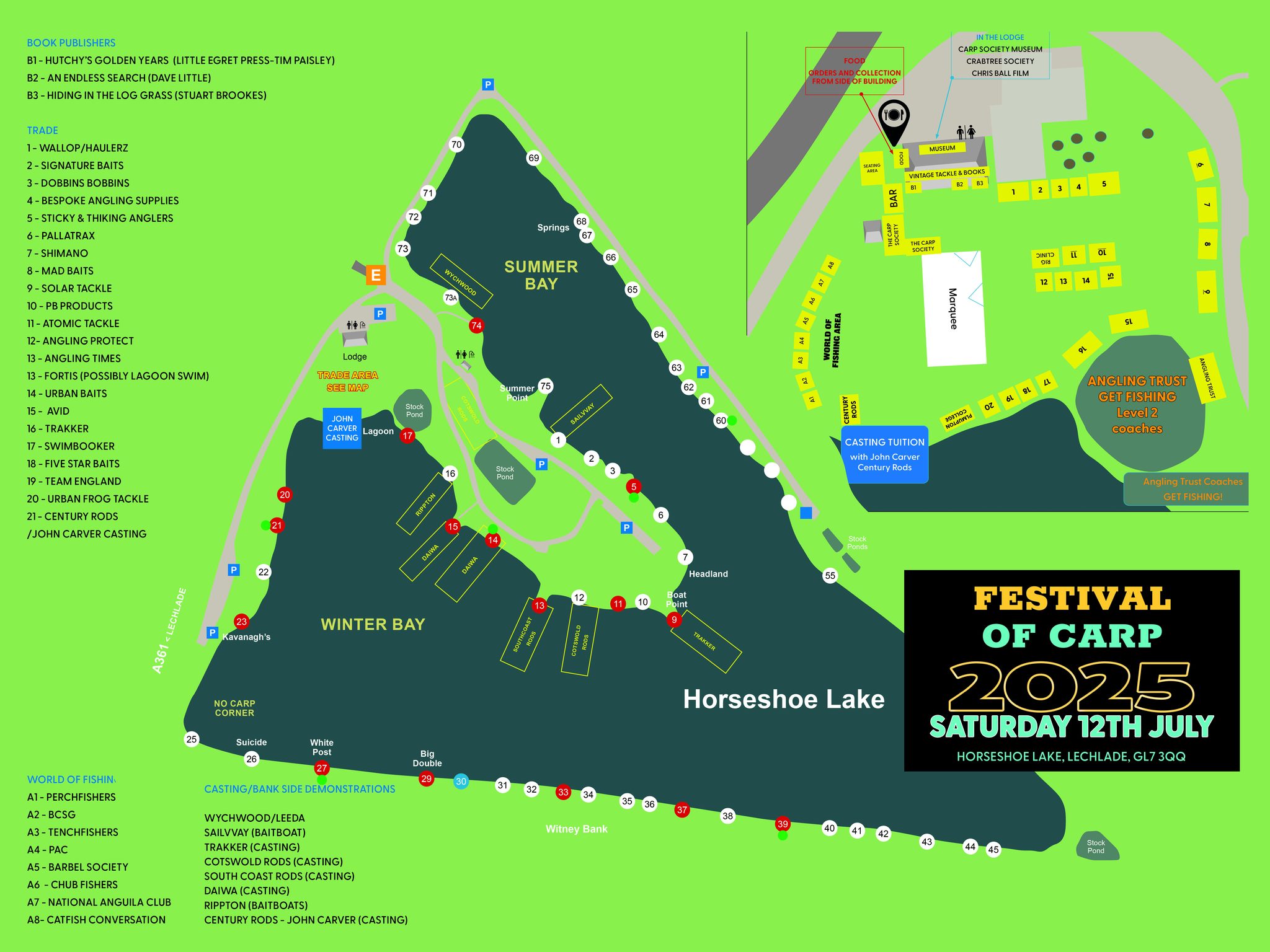 The Carp - 🎣🎣 JUST 8 DAYS TO GO! 🎣🎣 👀 Check out this year’s Festival of ...