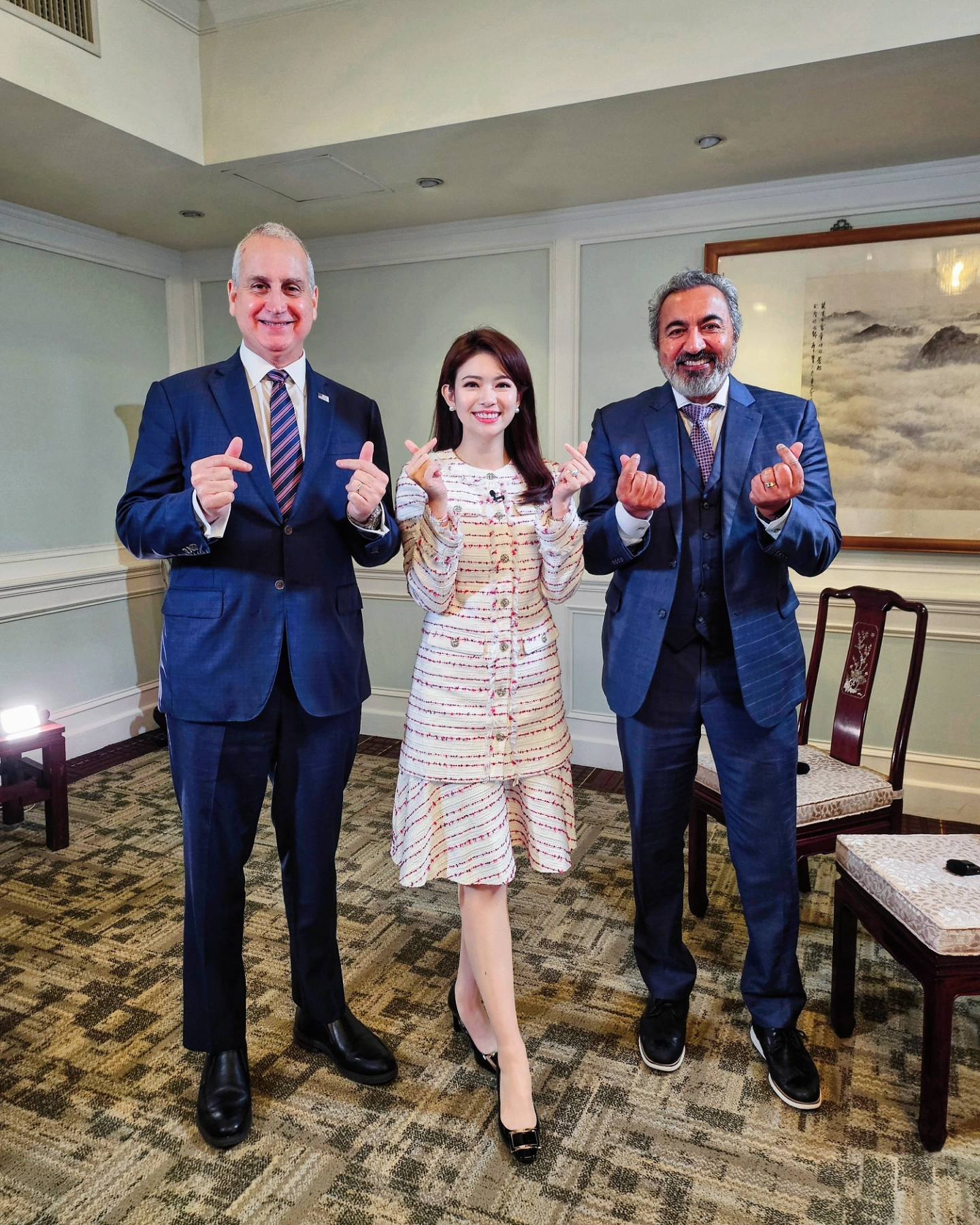 劉宸希主播 Jasmine - 美國聯邦眾議院「國會台灣連線」跨黨派共同主席Congressman Mario...