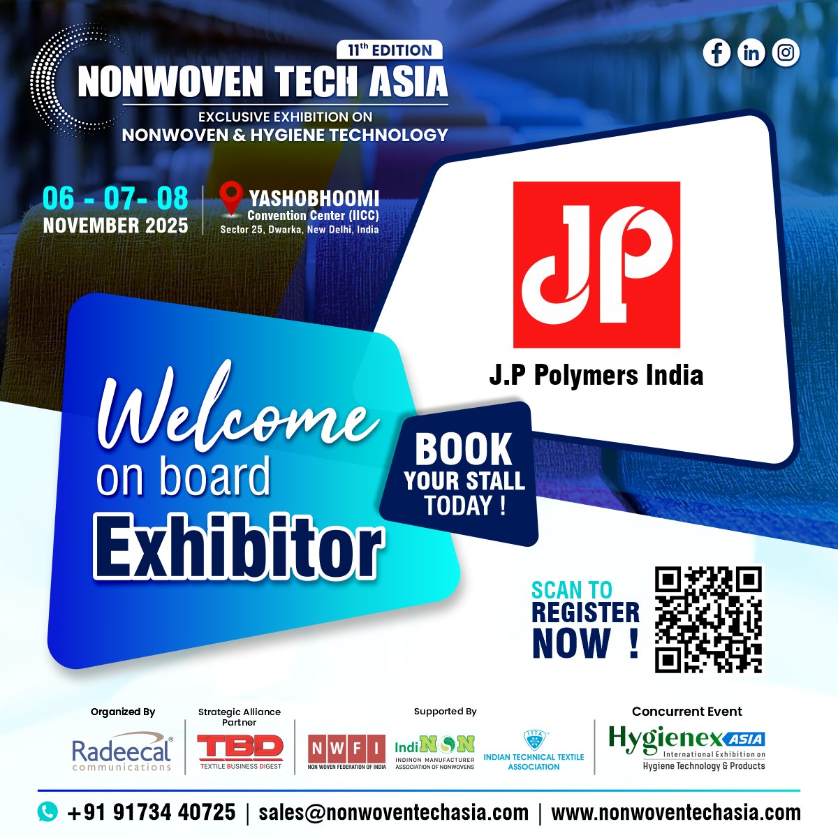 Non - 👏 Welcome J.P Polymers India On Board! We’re excited to welcome J ...