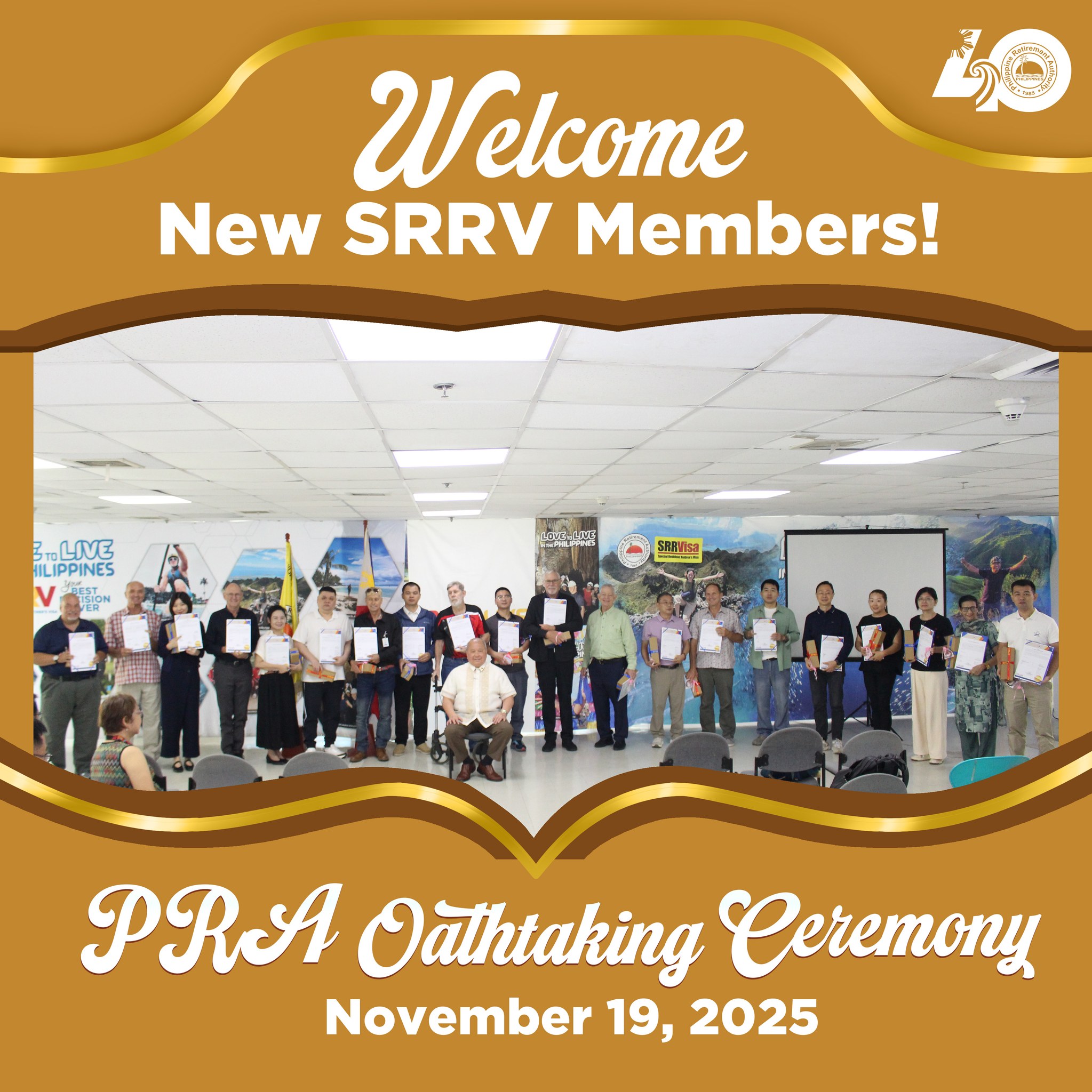 Philippine - PRA welcomes new SRRV members from the United States ...