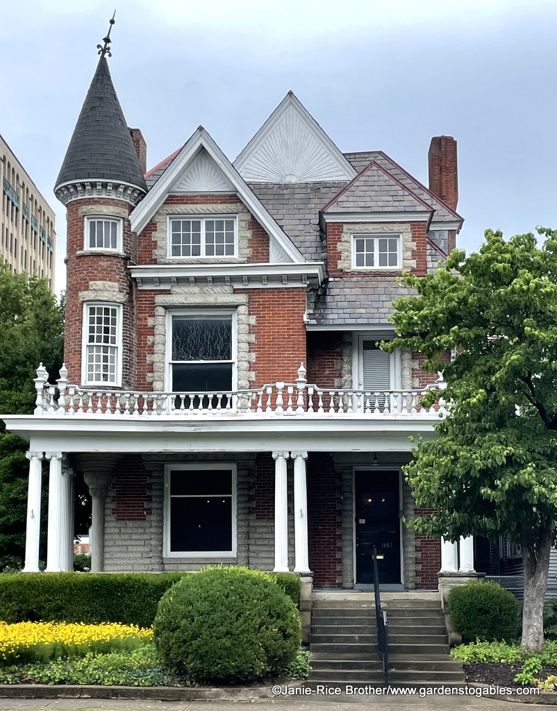 Gardens - A turret for Tuesday! The historic Campbell-Hicks House was ...
