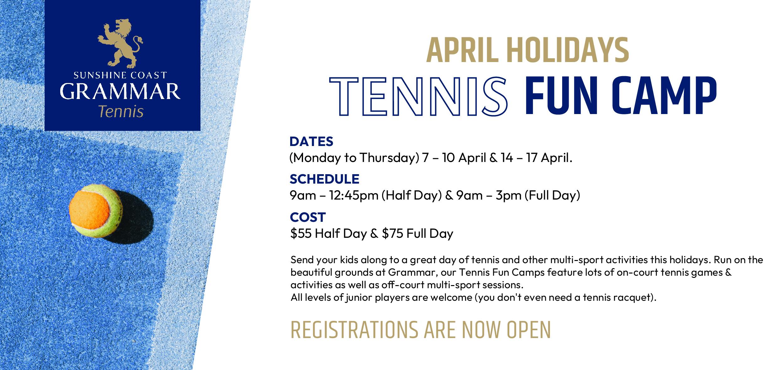 Sunshine Coast Grammar... - Sunshine Coast Grammar Tennis
