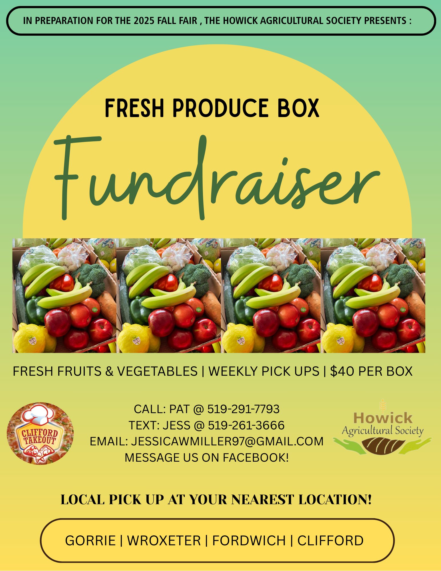 Howick Agricultural Society | Gorrie ON