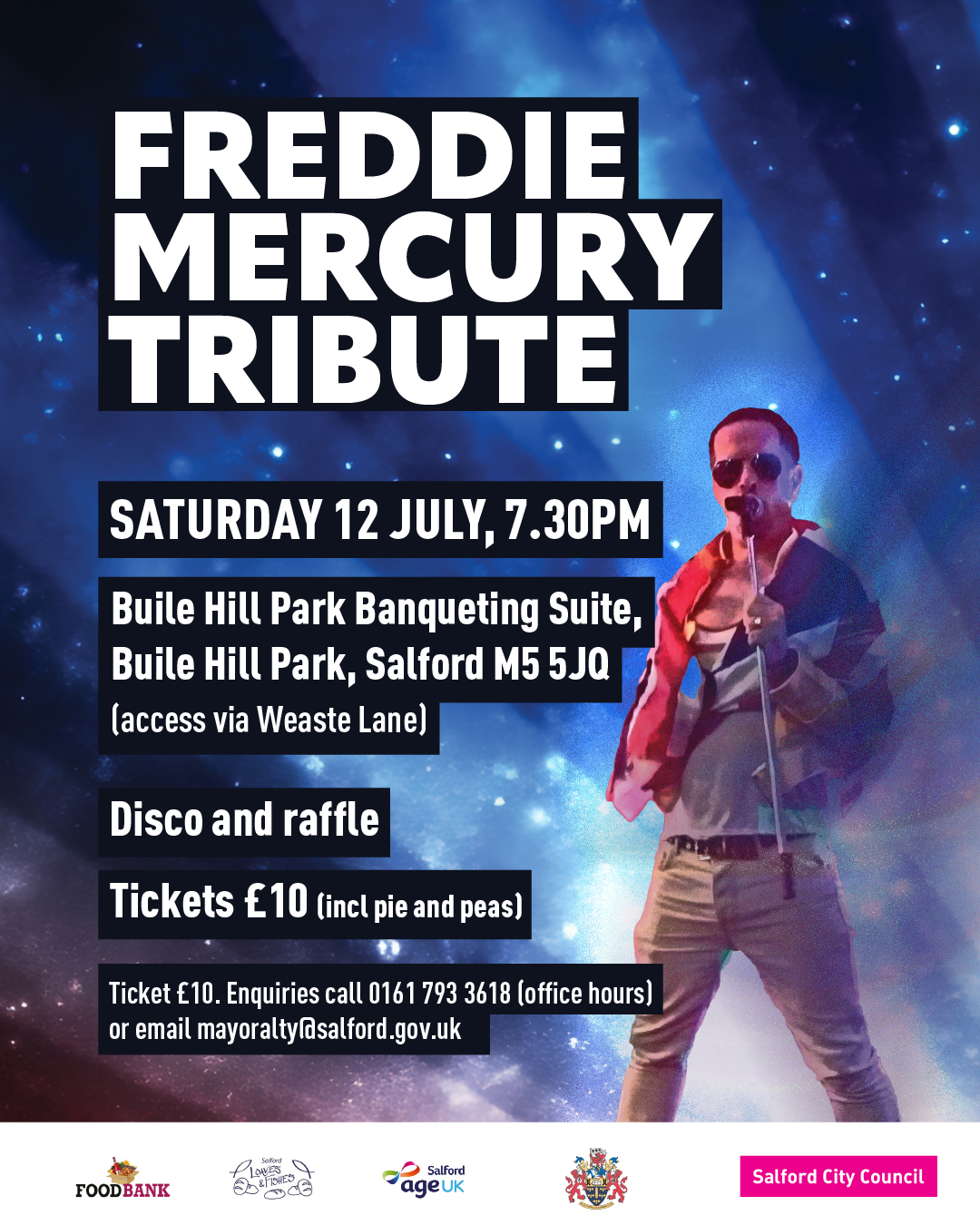Salford - 🎤 Get ready to rock Salford! Join us for a fantastic Freddie ...