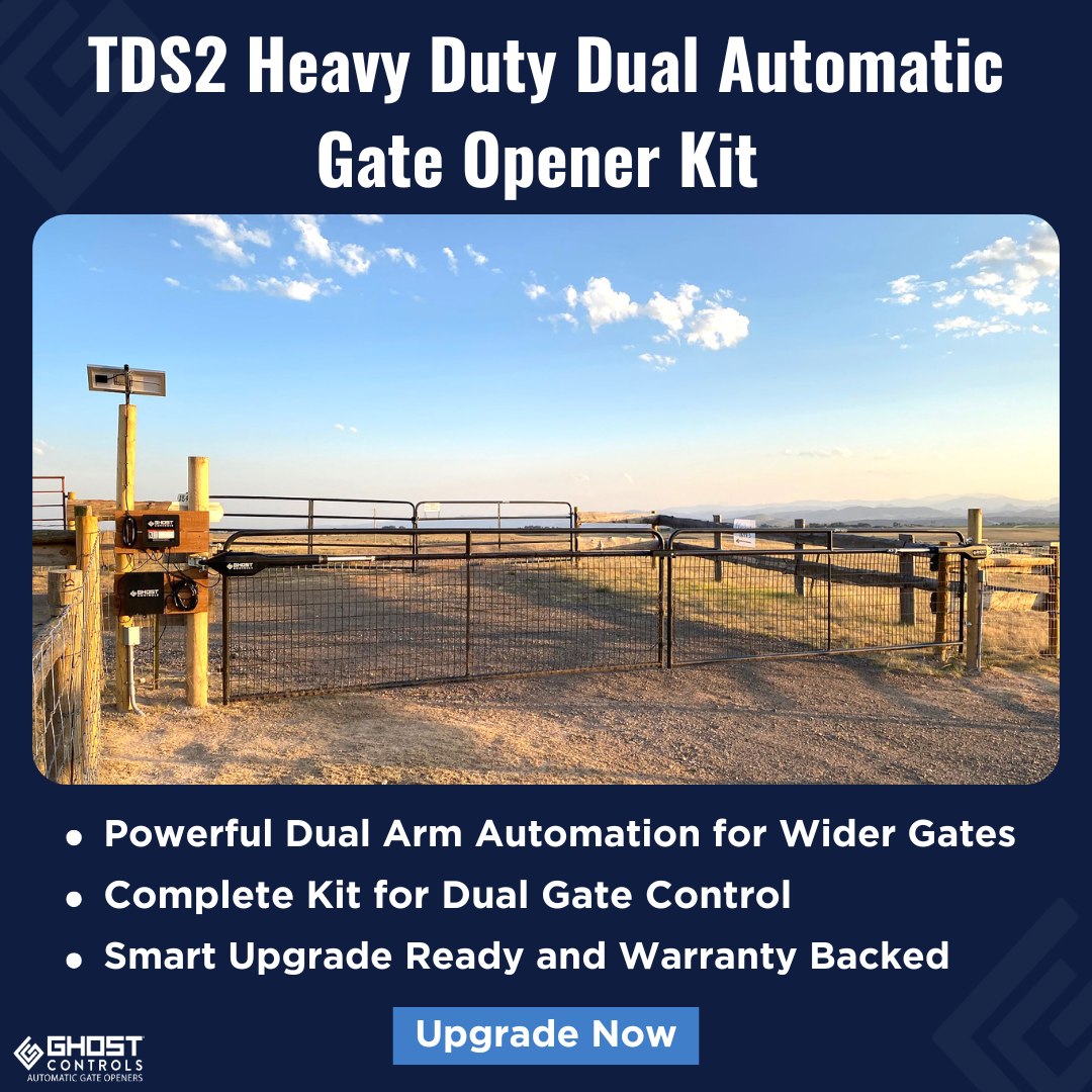 Ghost - Upgrade Your Gate Game! The TDS2 Heavy Duty Dual Automatic Gate ...