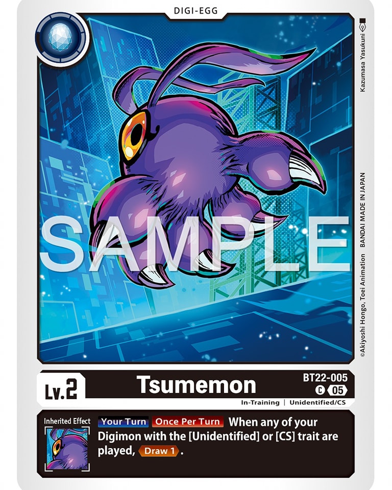 Digimon - BT22-005 Tsumemon #digimon #bandai #tcg #digimoncardgame # ...