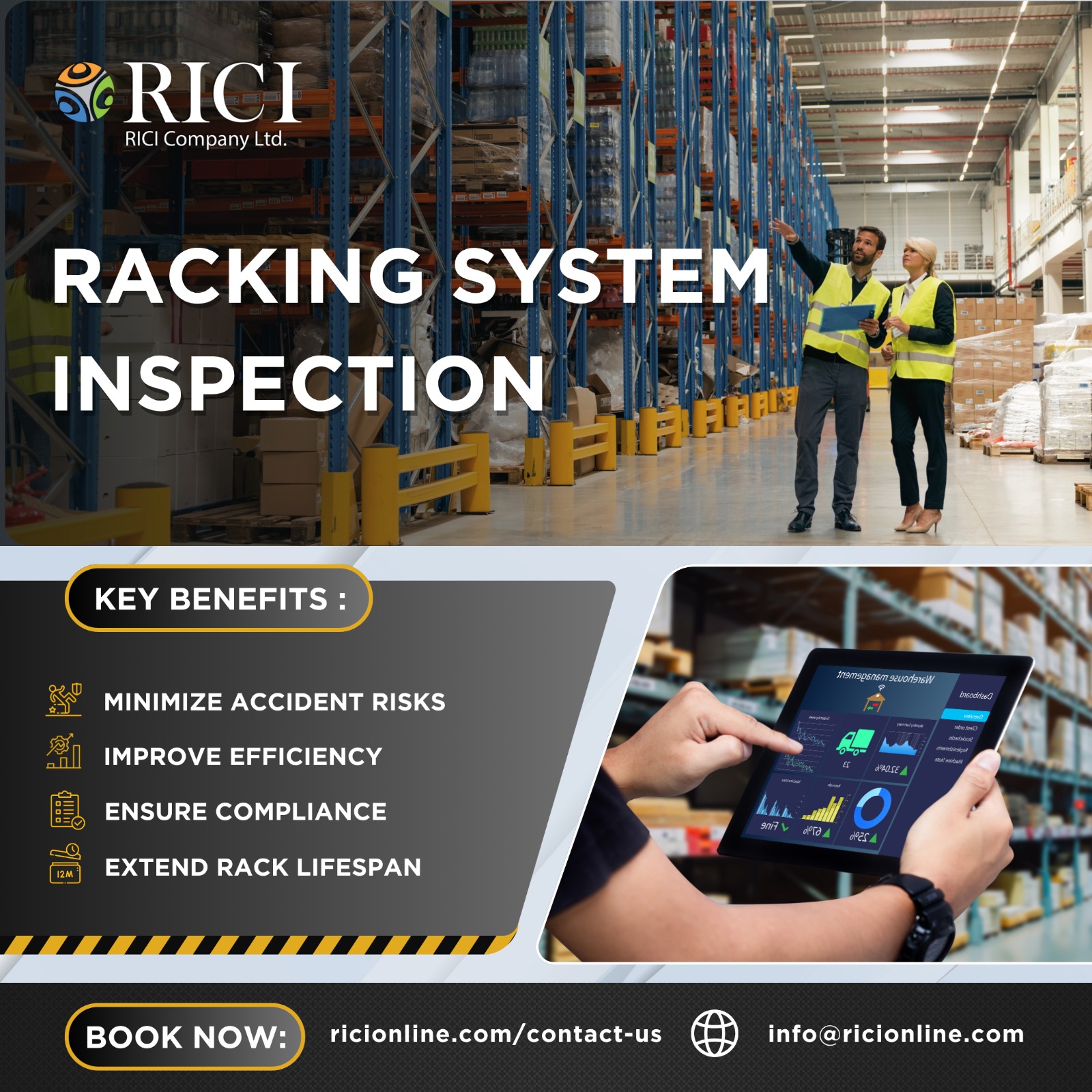 RICI - 🏗️ Racking System Inspection – Because Safety Can’t Be Shelved ...