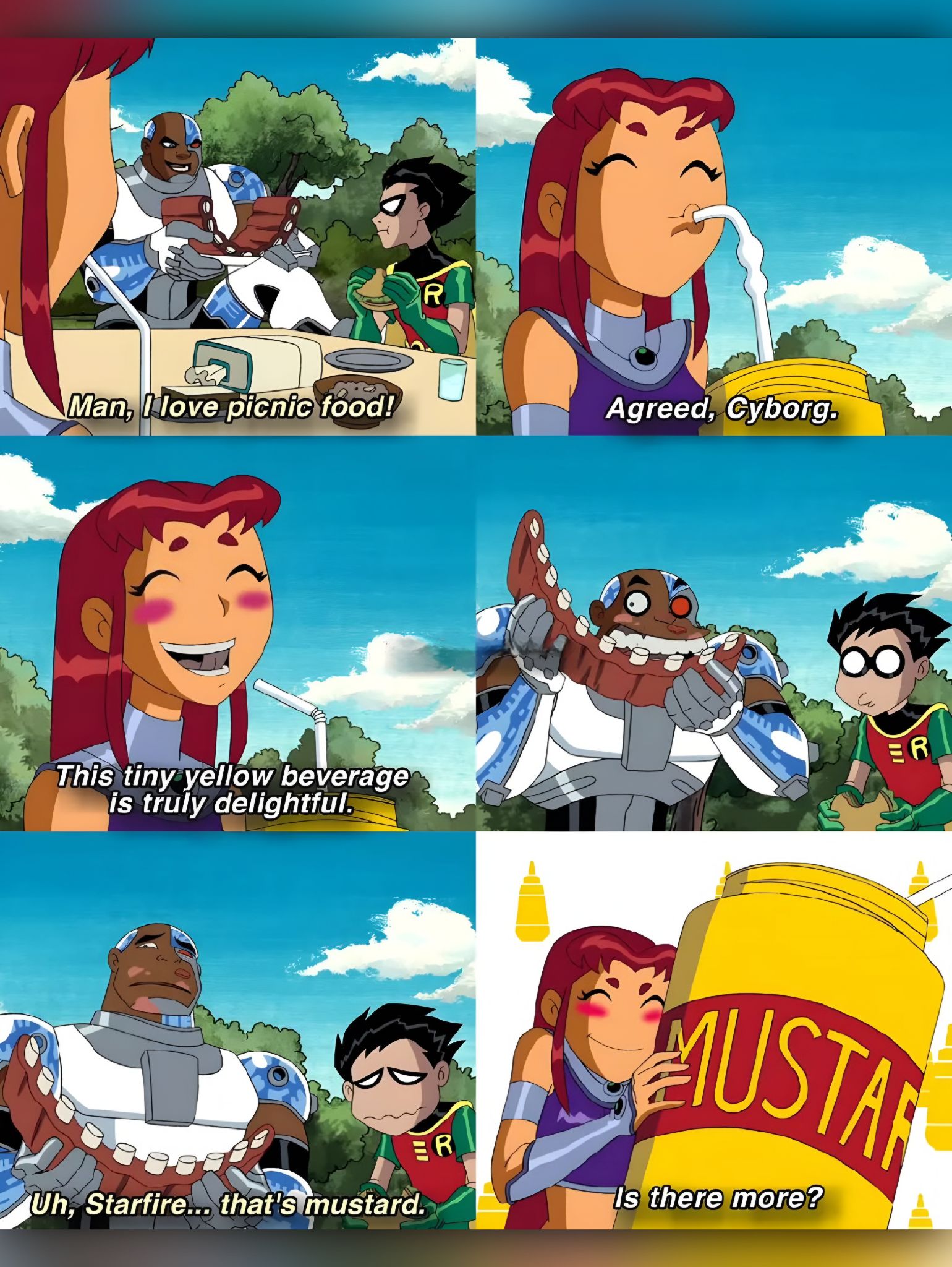 DC NERD - Starfire's innocence is always so cute to me. Do... | Facebook