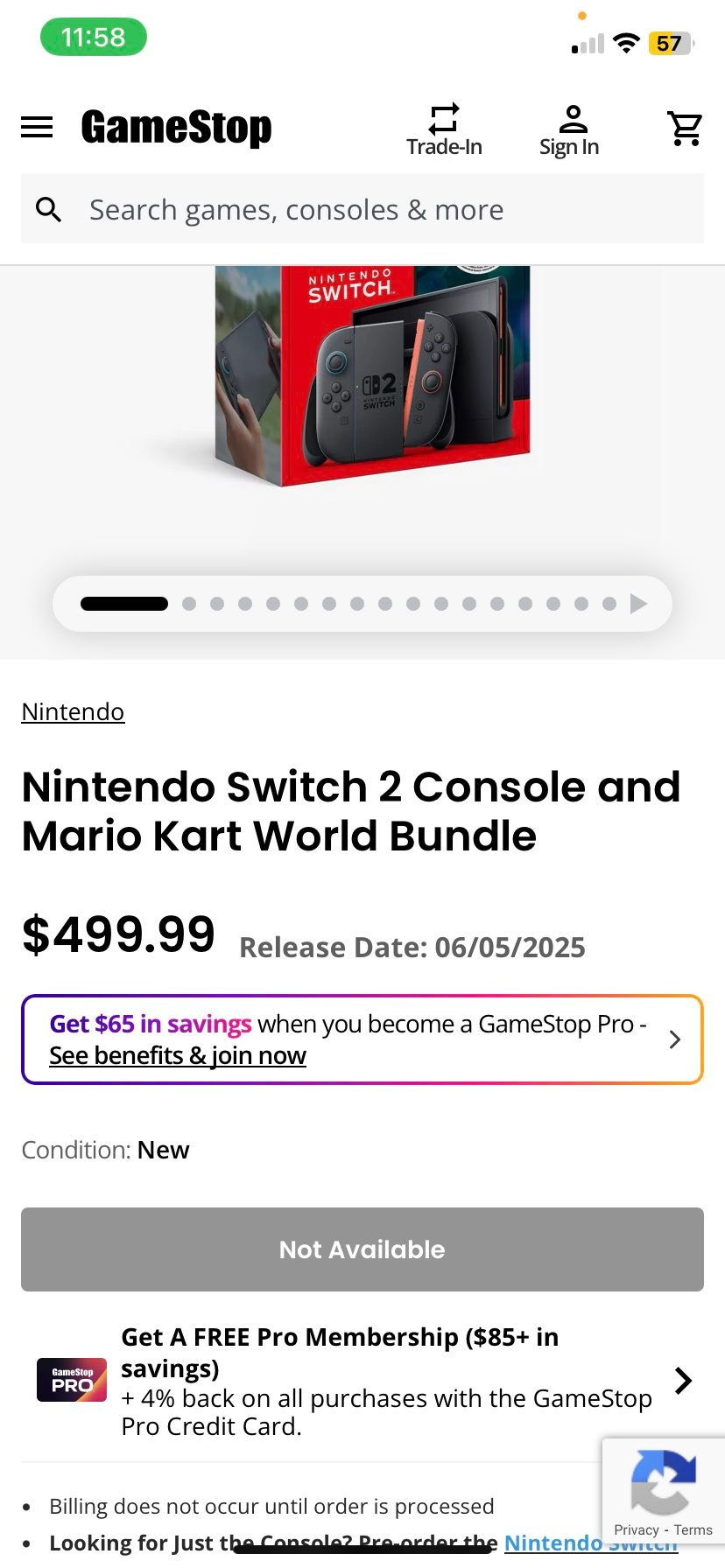 Switch 2 sold out! 🤦‍♂️