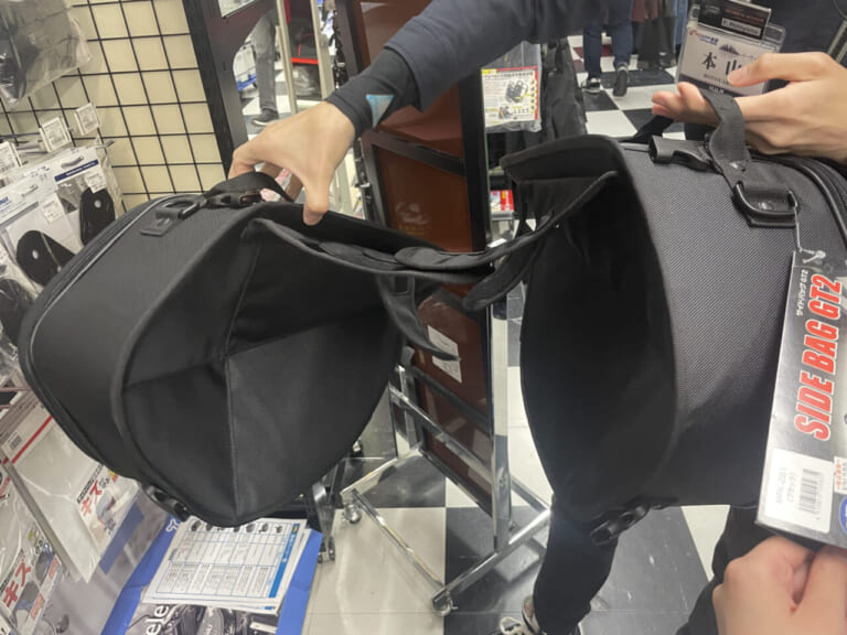 2024冬!ライコランド東雲店で聞いた いま売れ筋のサイドバッグTOP3 第1