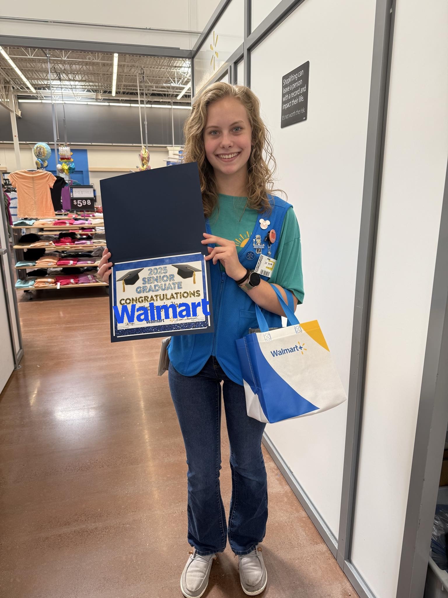 Walmart - Congratulations Mackenzie, one of our 2025 graduates! Way to ...