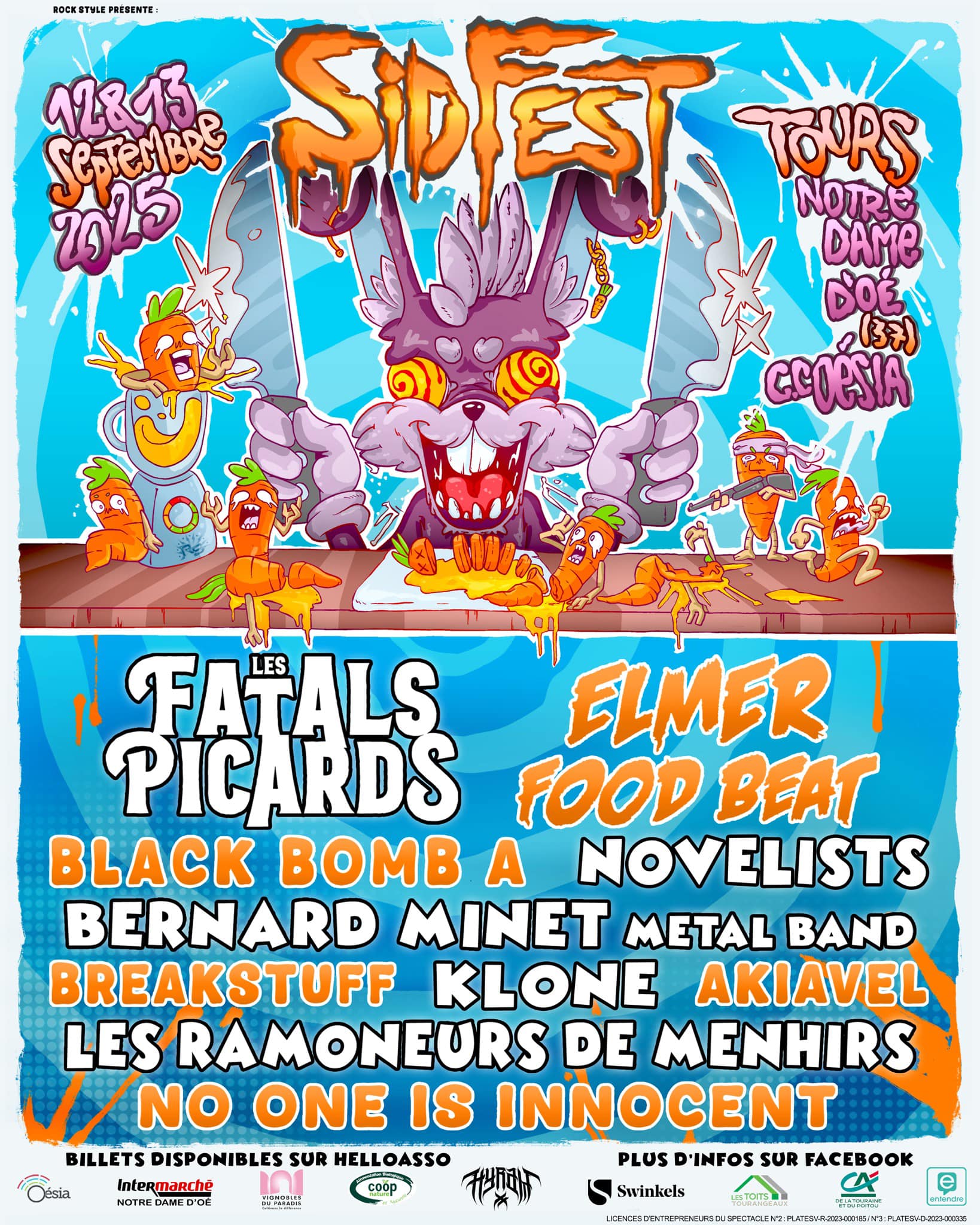 AMC - 🔥SOUTIEN: SidFest 2025 // Rock Metal Festival > TOURS🎸 Le SIDFEST ...