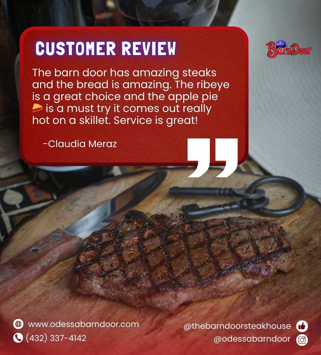 The Legendary - Claudia Meraz knows what's up—The Barn Door is steak ...