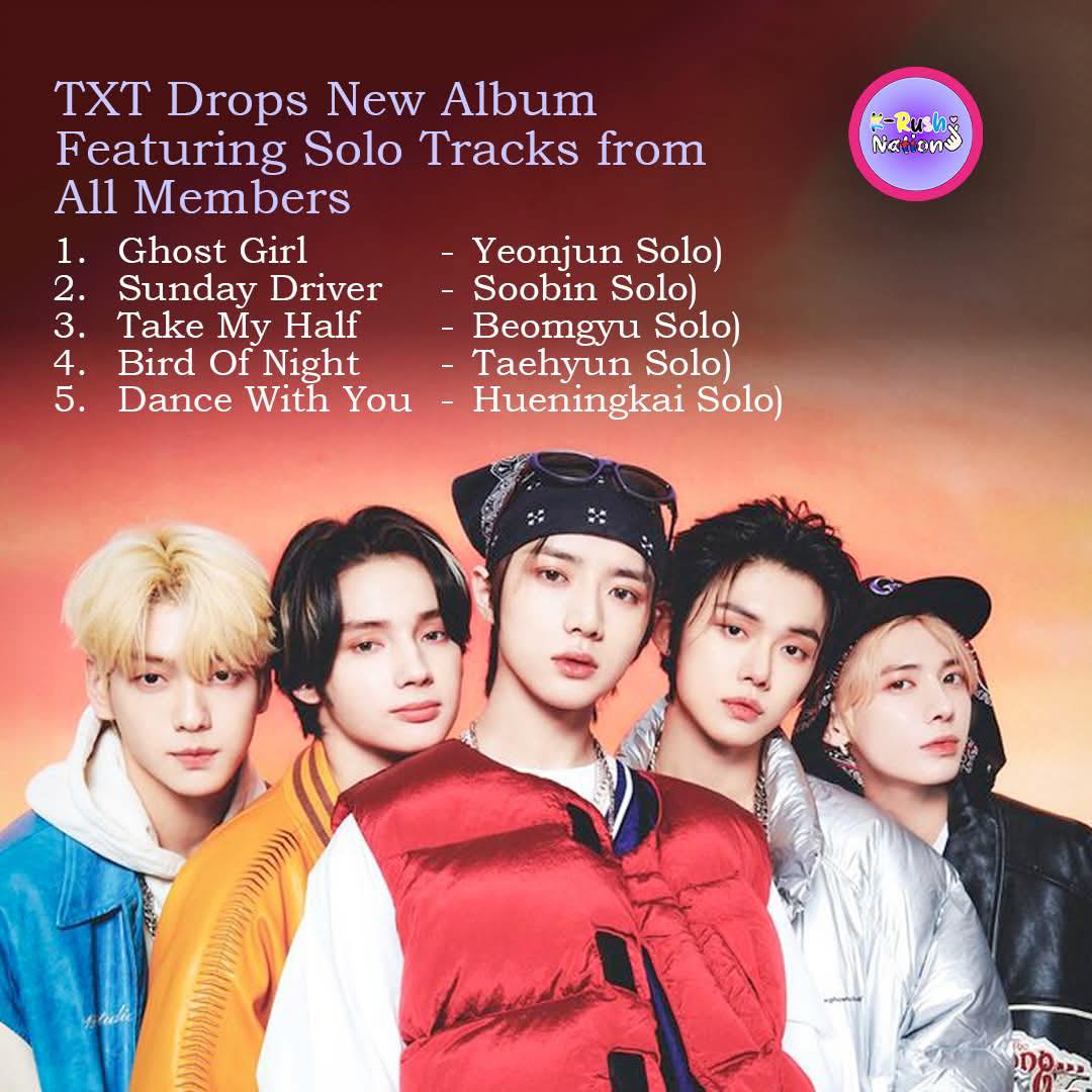 Tomorrow X Together solo tracks