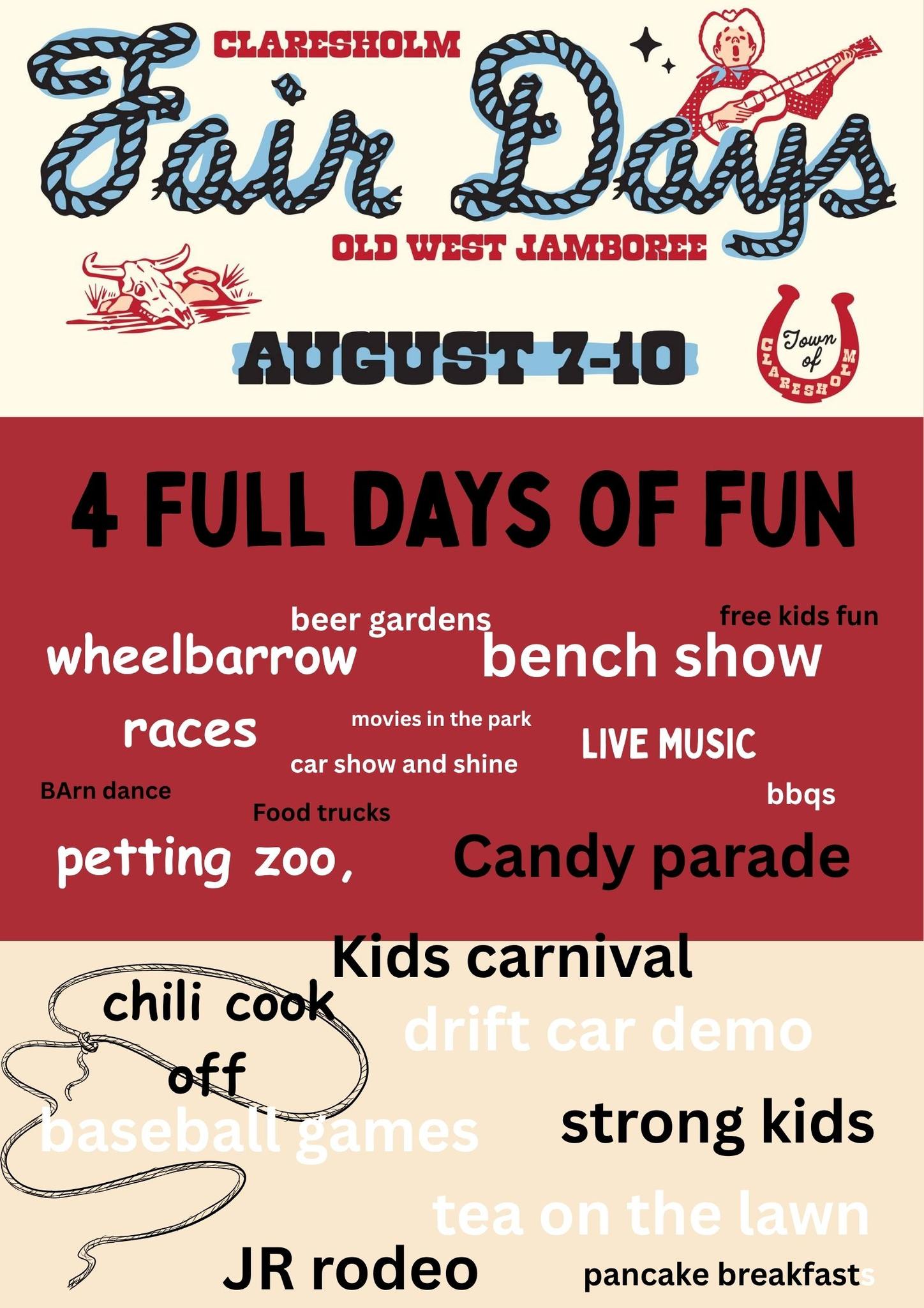 Town - SAVE THE DATE! Invite your friends and plan to spend the weekend ...
