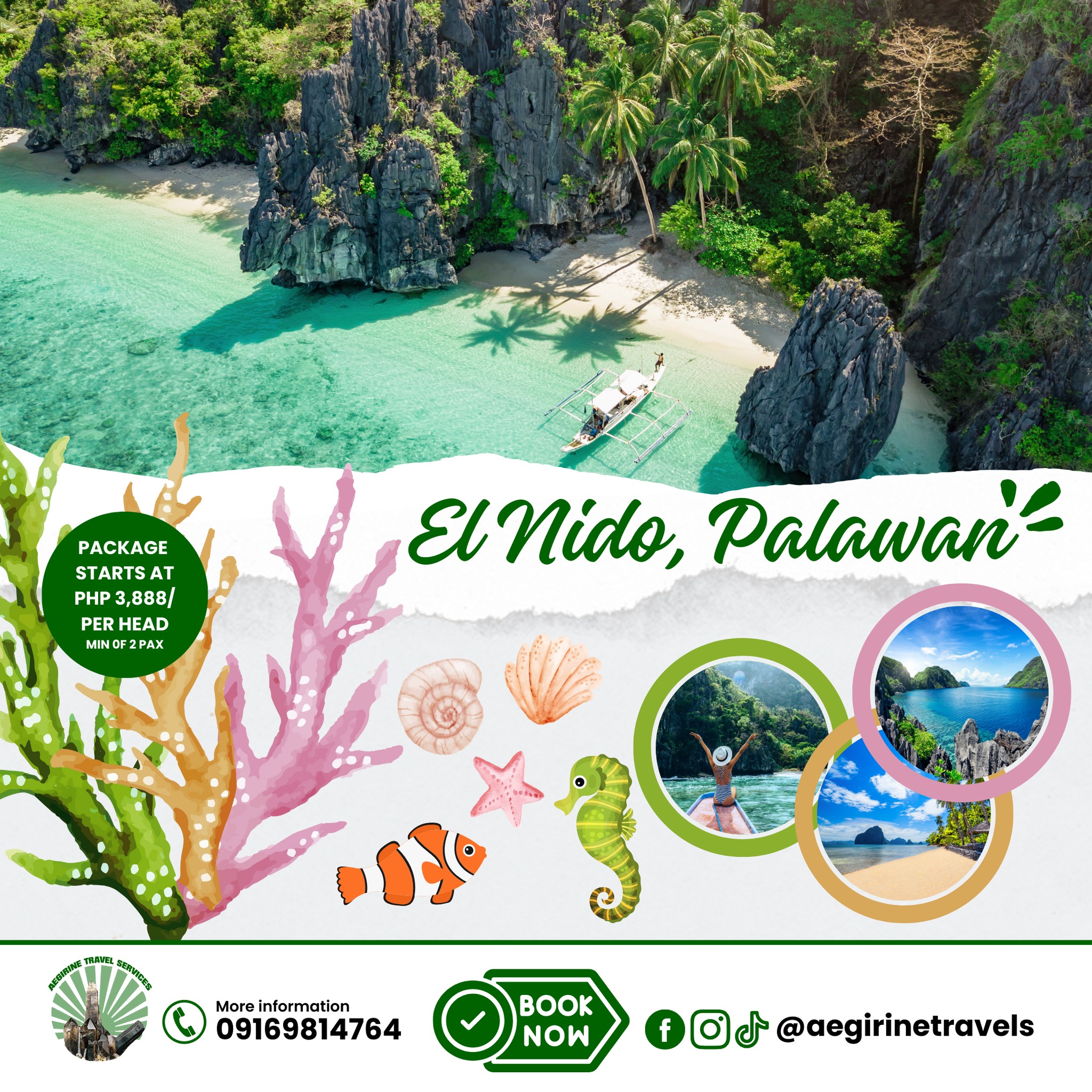 Aegirine - 🌴🌊 Escape to El Nido, Palawan — Nature’s Hidden Gem! 🌊🌴 ...