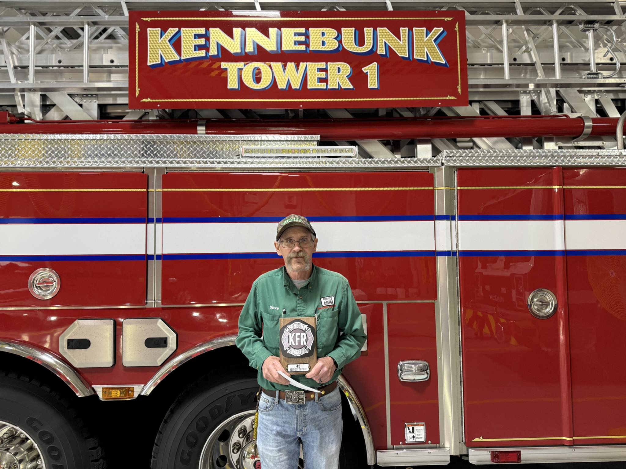 Kennebunk - Steve Wakefield recently achieved 40 years with KFR. Steve ...