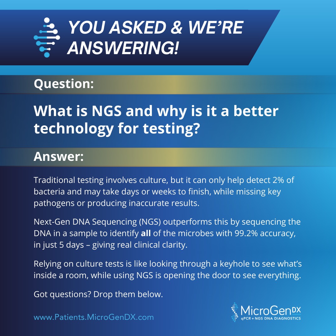 MicroGen - You asked and we’ve delivered! Q: What is NGS and why is it ...