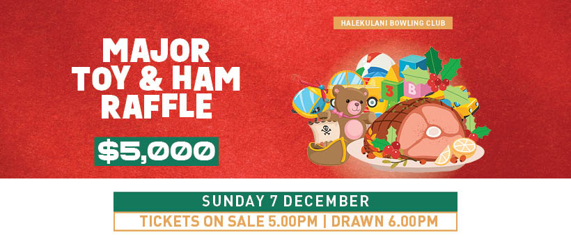 $5,000 Major Toy & Ham Raffle