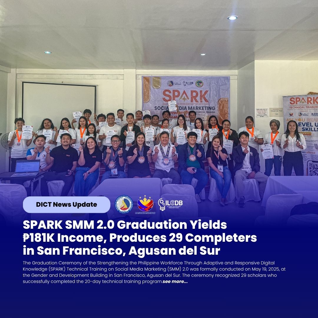 𝐒𝐏𝐀𝐑𝐊 𝐒𝐌𝐌 𝟐.𝟎 𝐆𝐫𝐚𝐝𝐮𝐚𝐭𝐢𝐨𝐧 𝐘𝐢𝐞𝐥𝐝𝐬 ₱𝟏𝟖𝟏𝐊 𝐈𝐧𝐜𝐨𝐦𝐞, 𝐏𝐫𝐨𝐝𝐮𝐜𝐞𝐬 𝟐𝟗 𝐂𝐨𝐦𝐩𝐥𝐞𝐭𝐞𝐫𝐬 𝐢𝐧 ...